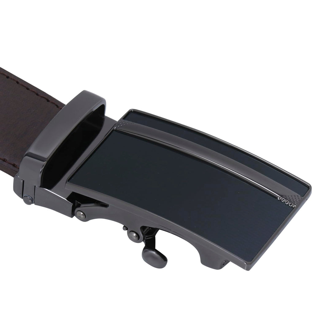 Labnoft Men's Auto Lock PU Leather Belt