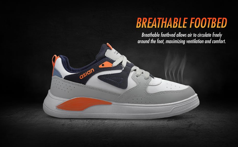 ASIAN Men's TARZAN-11 Casual Sneaker Shoes with Synthetic Upper Lightweight Comfortable Mid Top Sneaker Shoes for Men's & Boy's