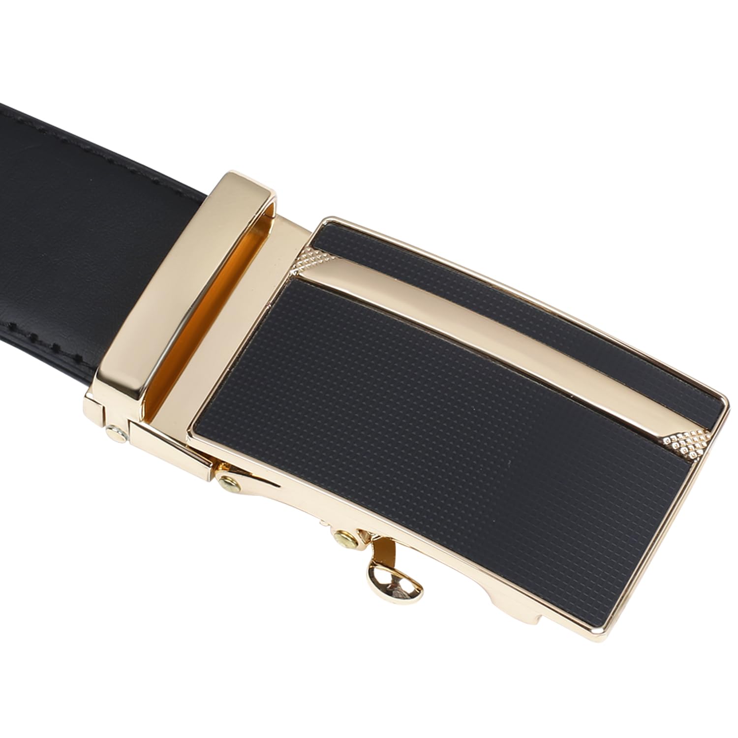 Labnoft Men's Auto Lock PU Leather Belt