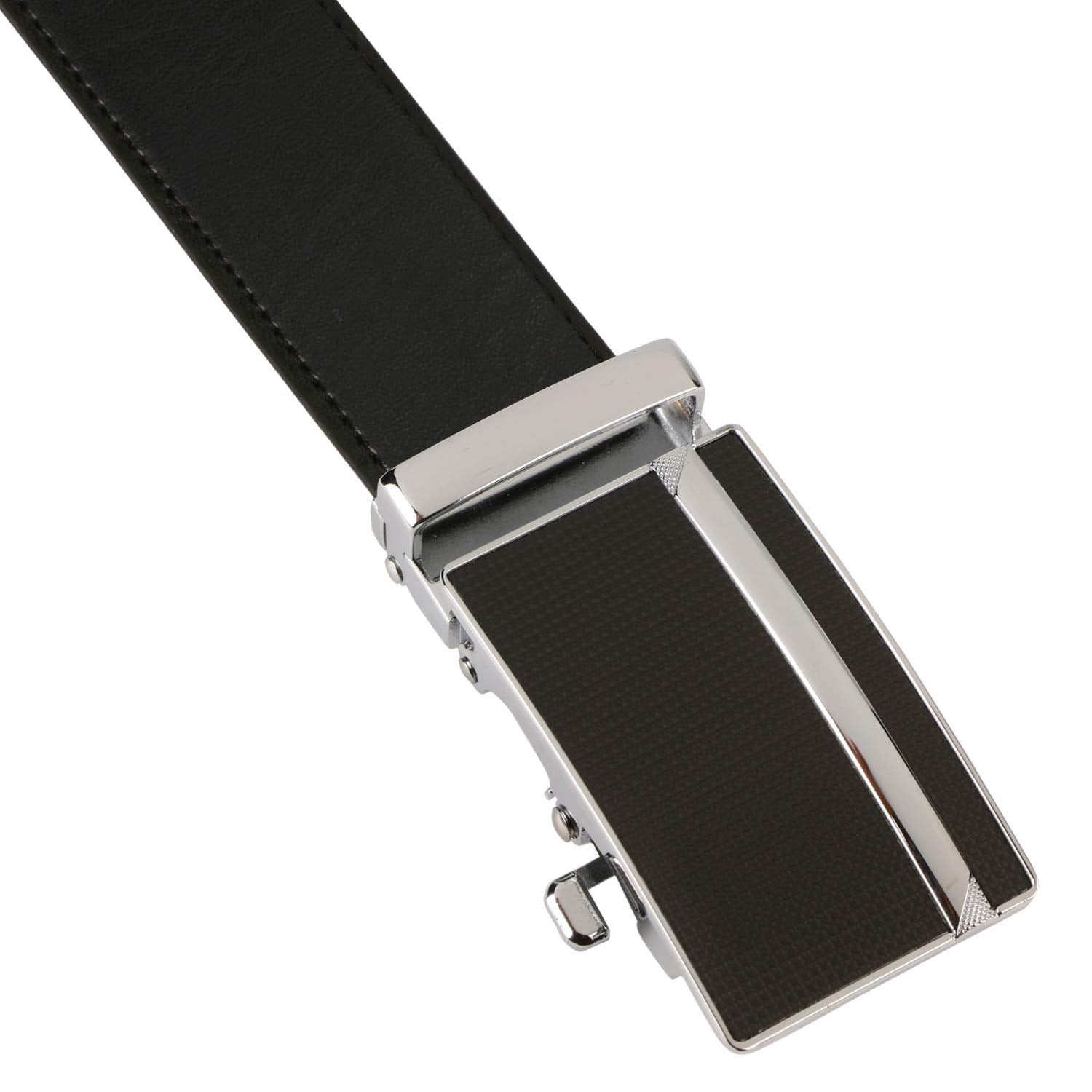 Labnoft Men's Auto Lock PU Leather Belt