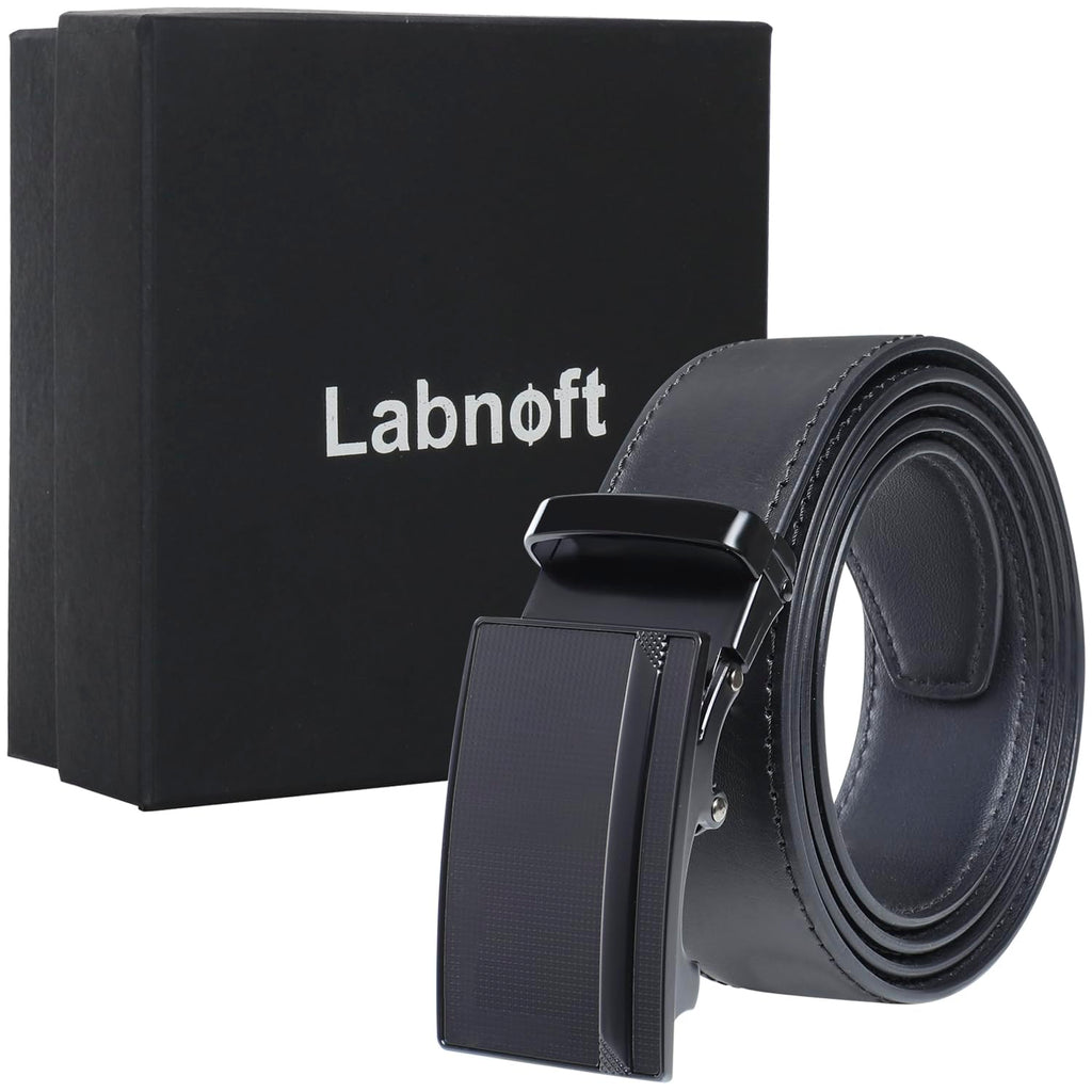 Labnoft Men's Auto Lock PU Leather Belt
