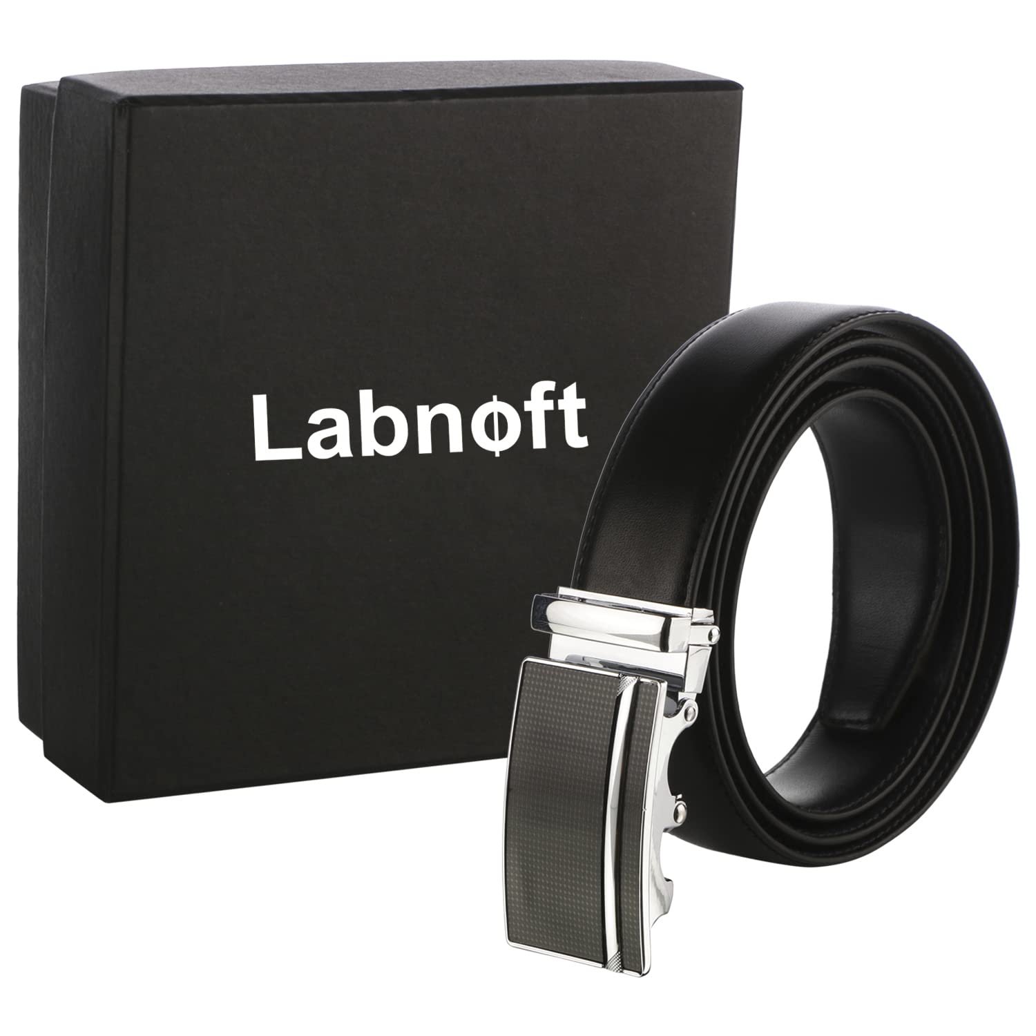 Labnoft Men's Auto Lock PU Leather Belt