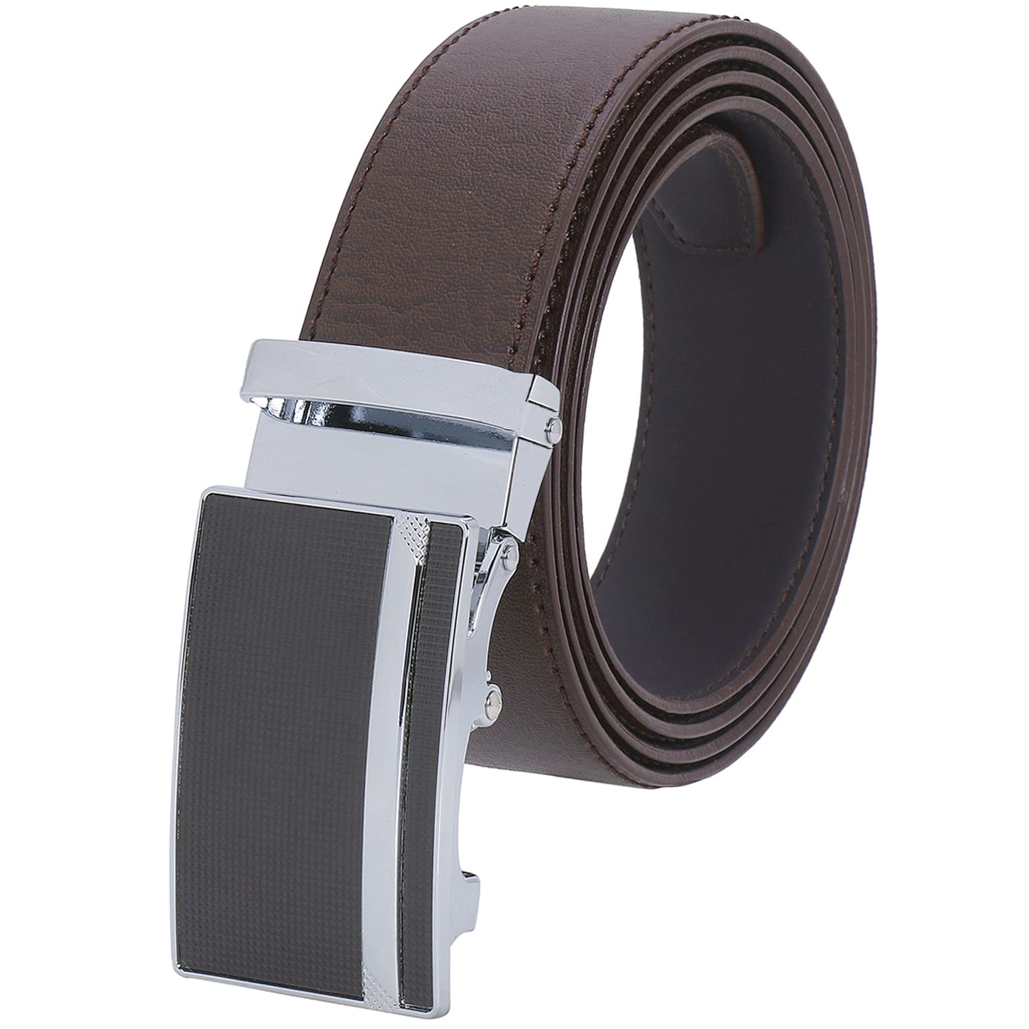 Labnoft Men's Auto Lock PU Leather Belt