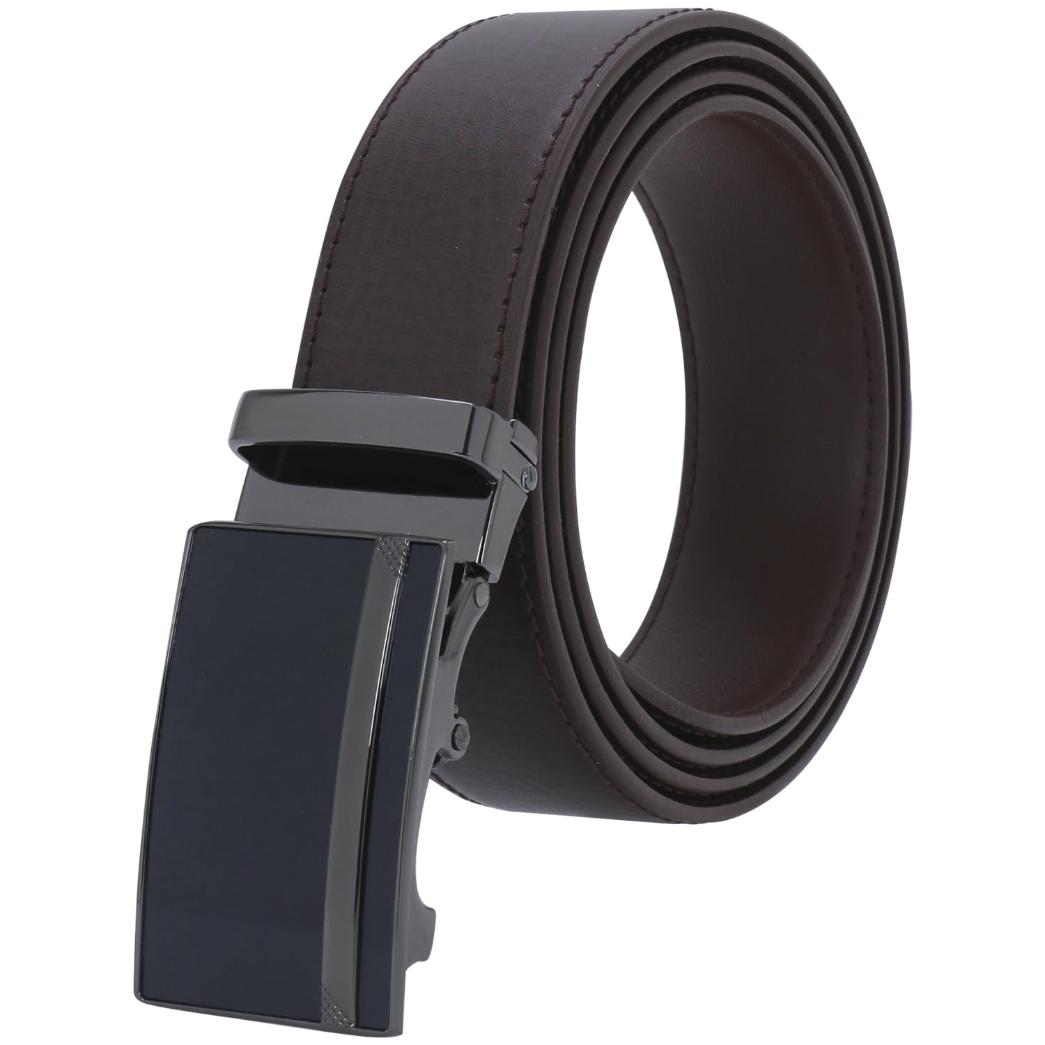 Labnoft Men's Auto Lock PU Leather Belt