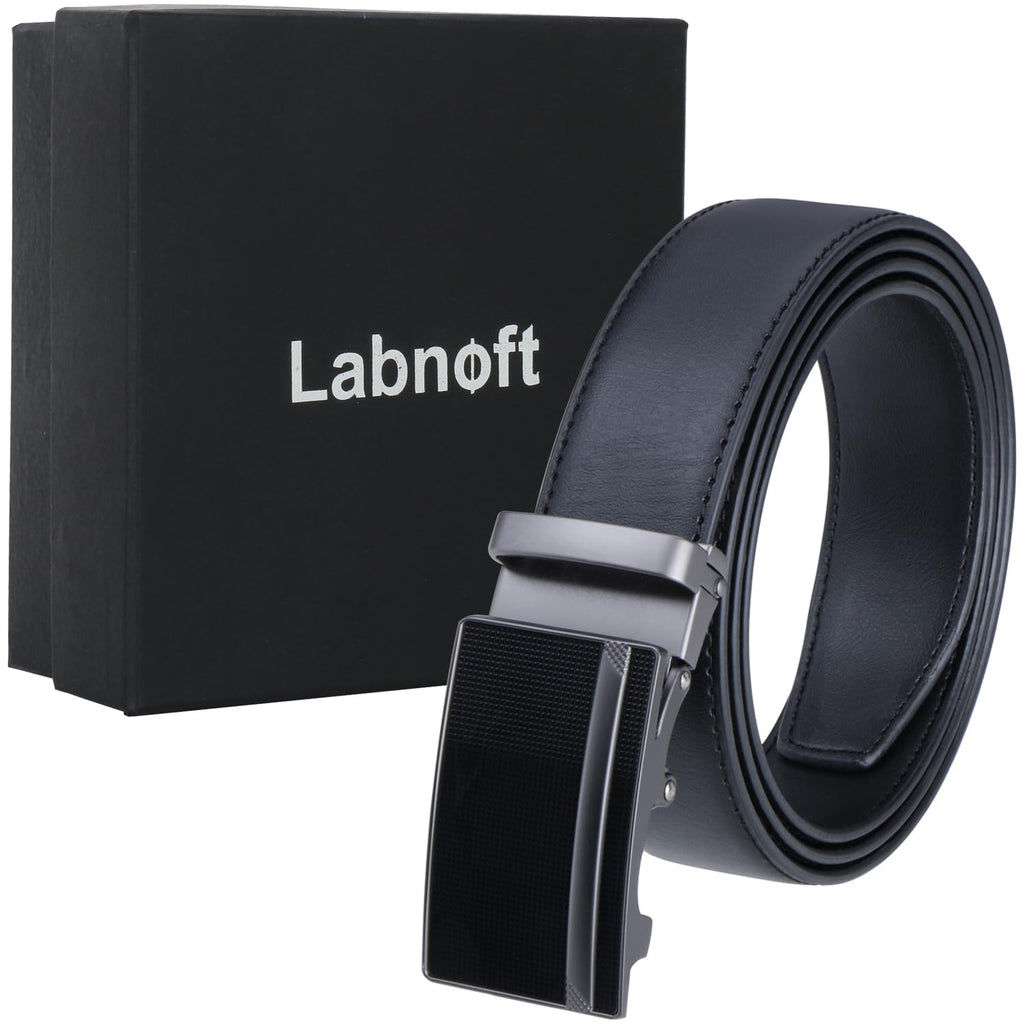 Labnoft Men's Auto Lock PU Leather Belt
