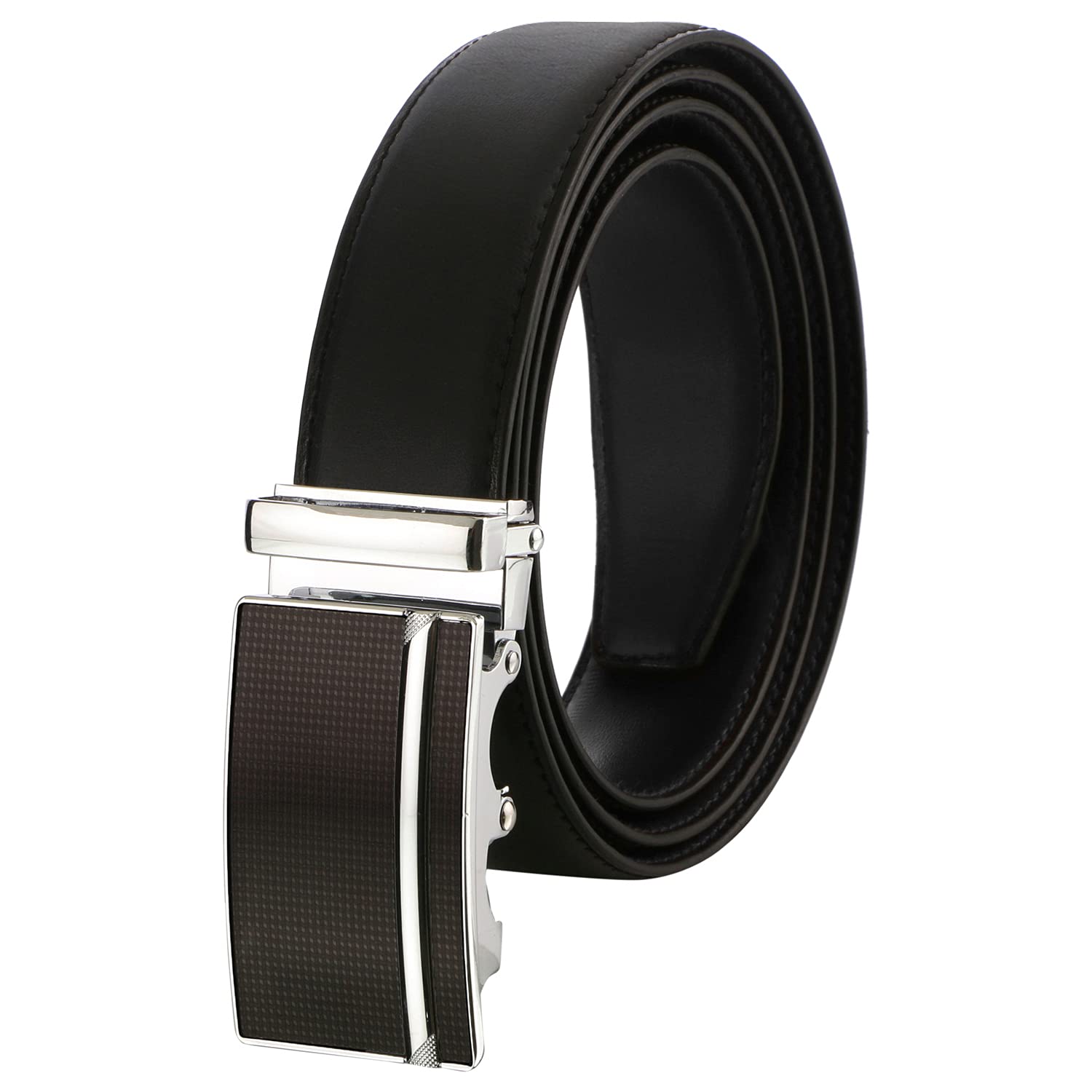 Labnoft Men's Auto Lock PU Leather Belt