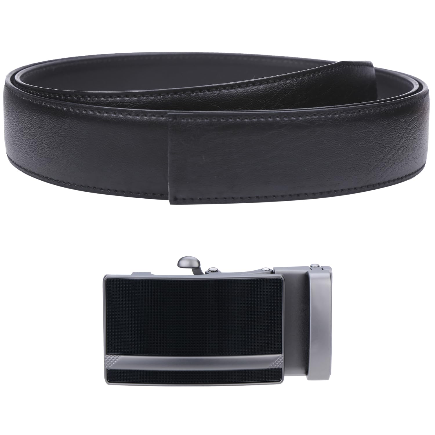 Labnoft Men's Auto Lock PU Leather Belt