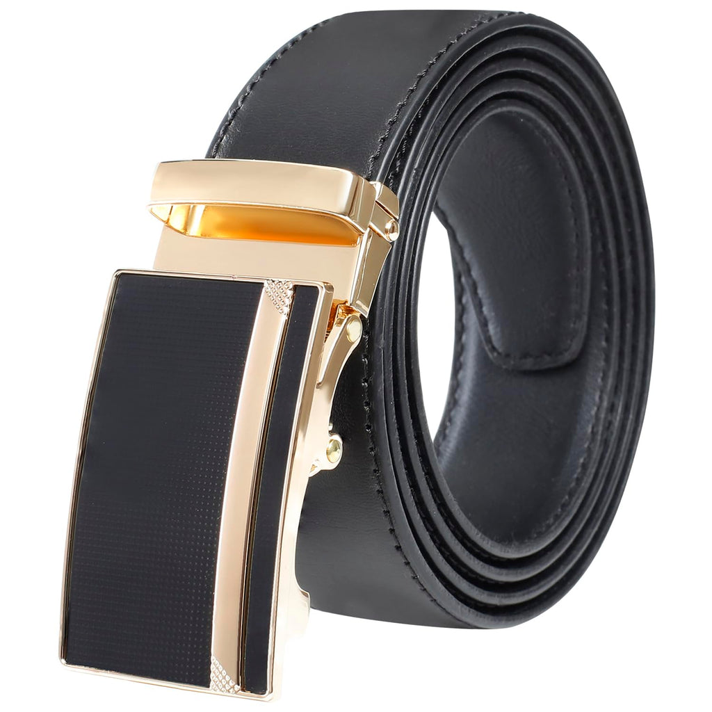 Labnoft Men's Auto Lock PU Leather Belt