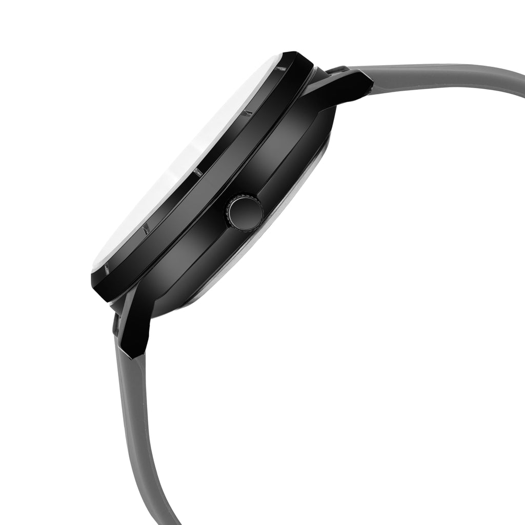 Shocknshop RevolveX Rotating Hollow Wheel Hub Creative Fashion Analog Silicone Magnetic Strap Wrist Watch for Men Boys -WCH366