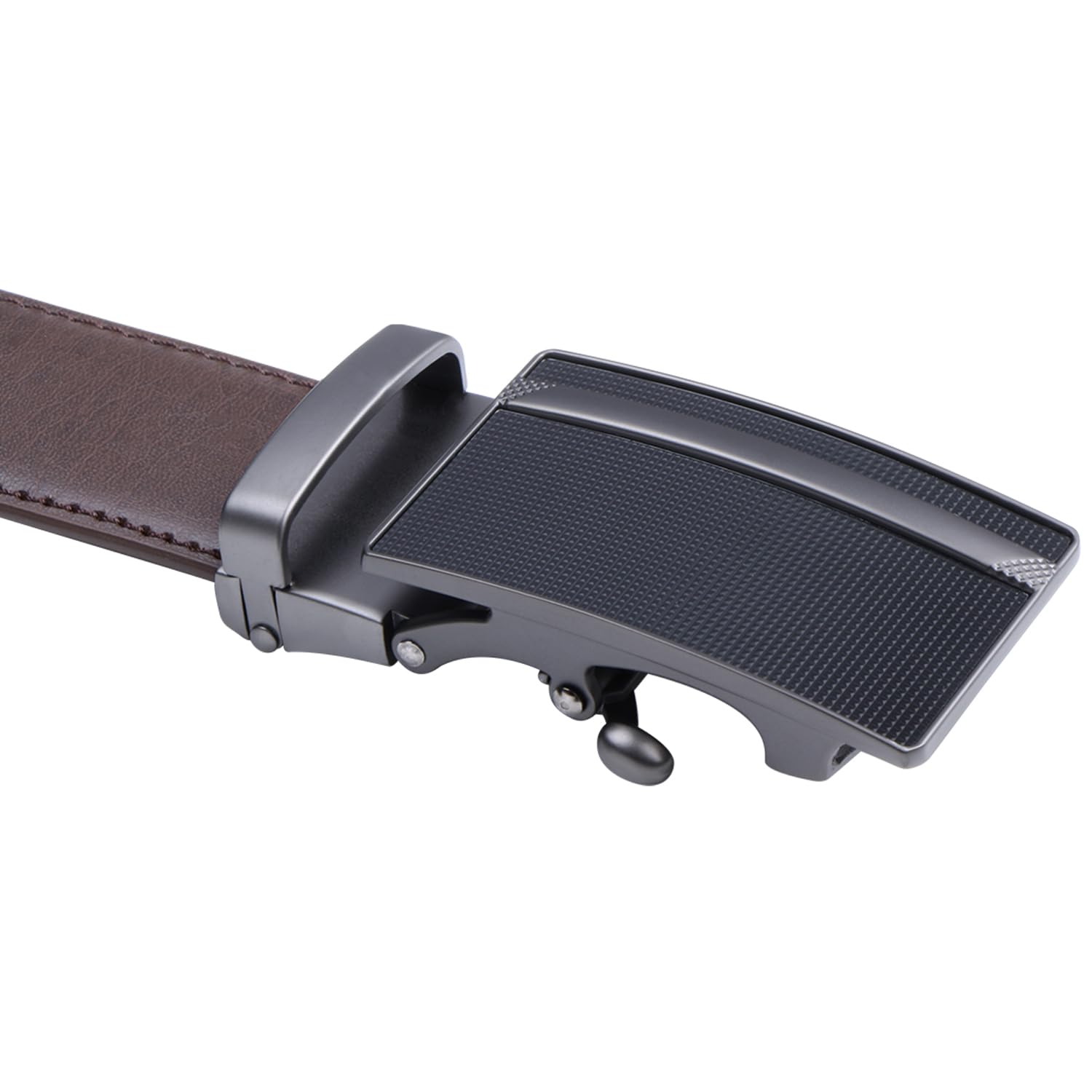 Labnoft Men's Auto Lock PU Leather Belt