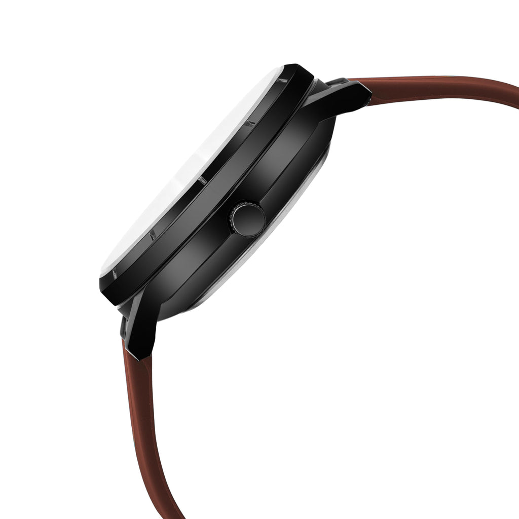 Shocknshop RevolveX Rotating Hollow Wheel Hub Creative Fashion Analog Silicone Magnetic Strap Wrist Watch for Men Boys -WCH366