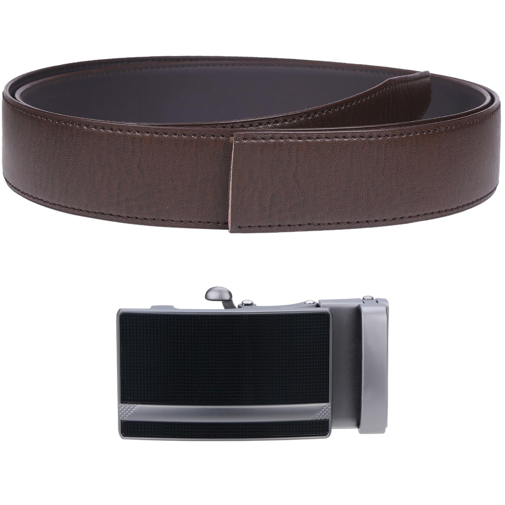 Labnoft Men's Auto Lock PU Leather Belt