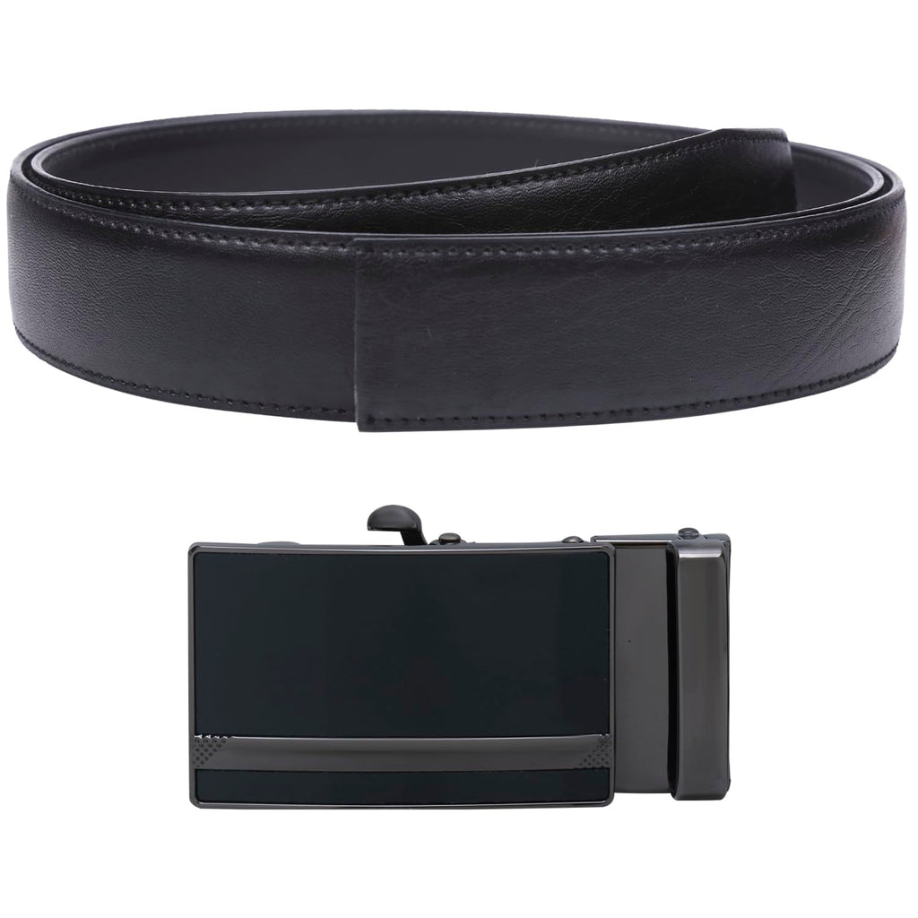 Labnoft Men's Auto Lock PU Leather Belt