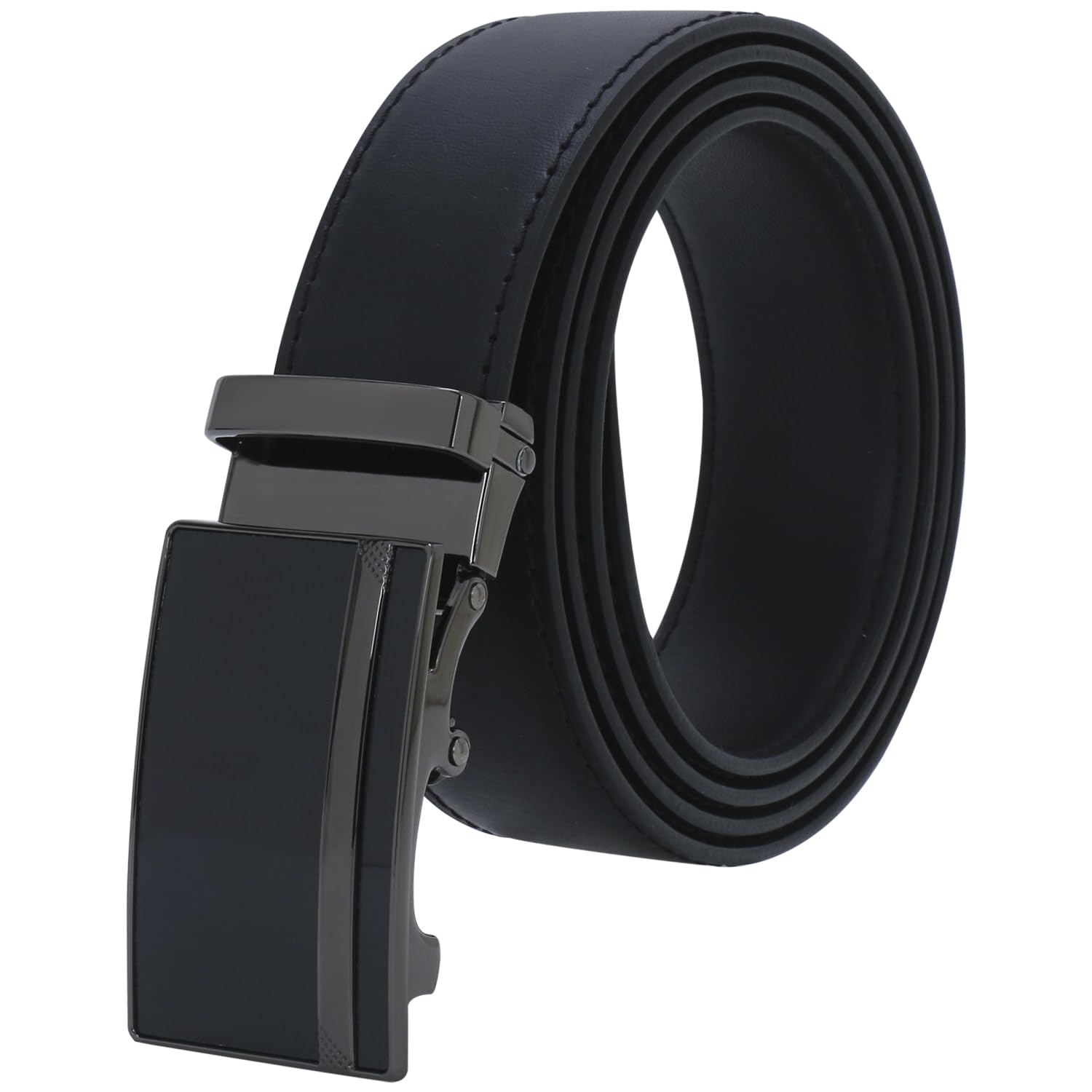 Labnoft Men's Auto Lock PU Leather Belt