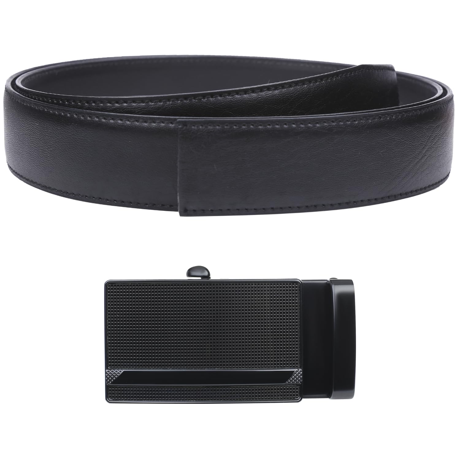 Labnoft Men's Auto Lock PU Leather Belt