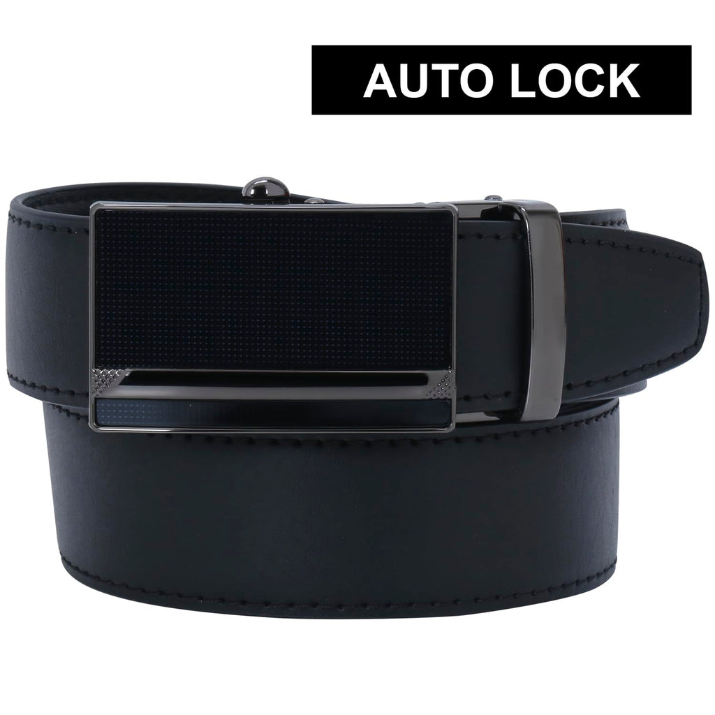 Labnoft Men's Auto Lock PU Leather Belt