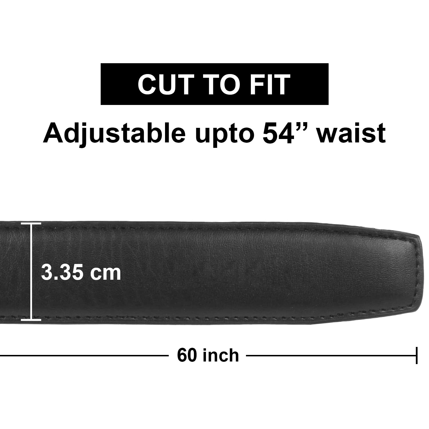 Labnoft Men's Auto Lock PU Leather Belt