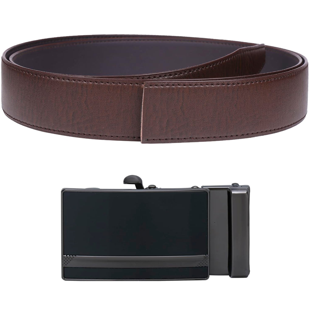 Labnoft Men's Auto Lock PU Leather Belt