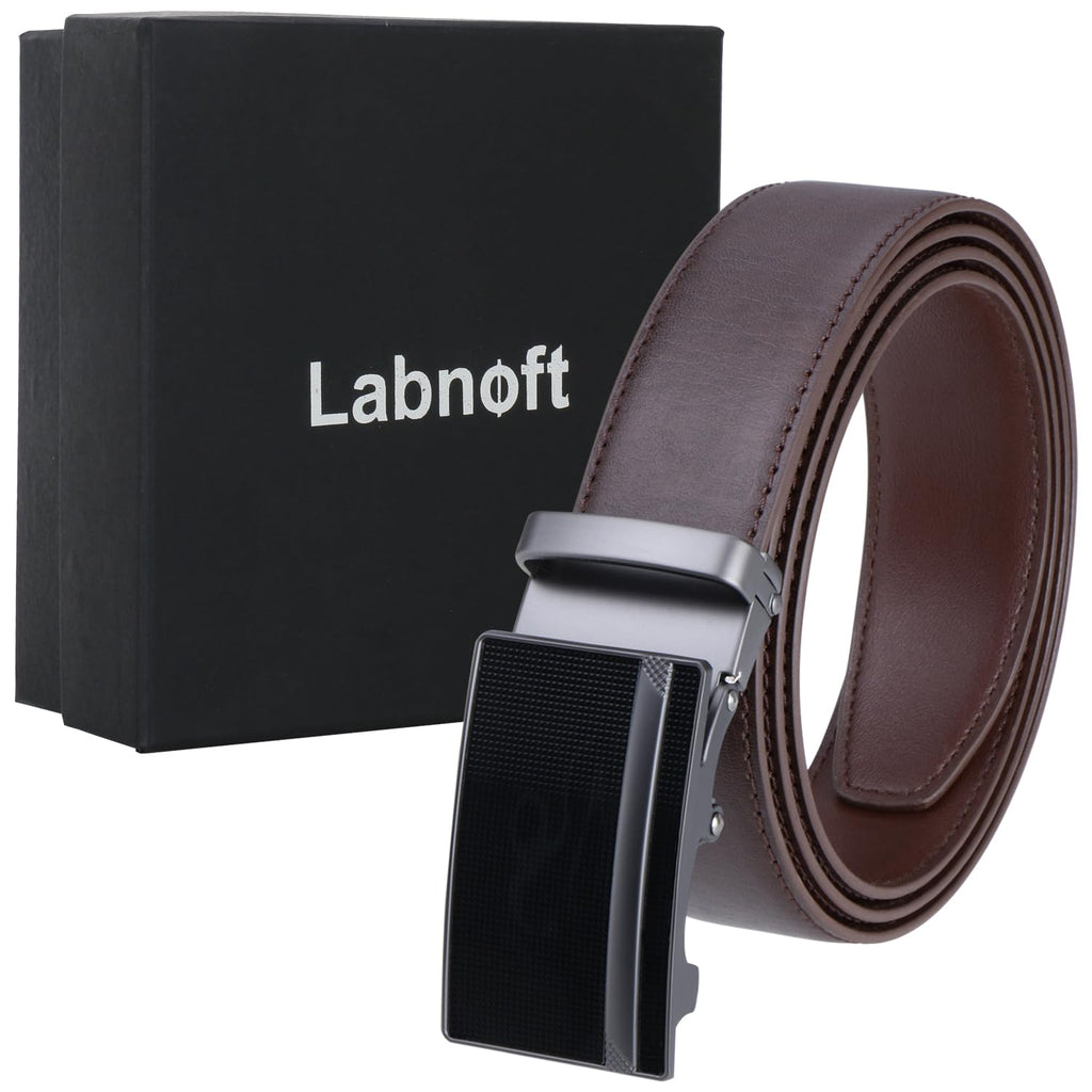 Labnoft Men's Auto Lock PU Leather Belt