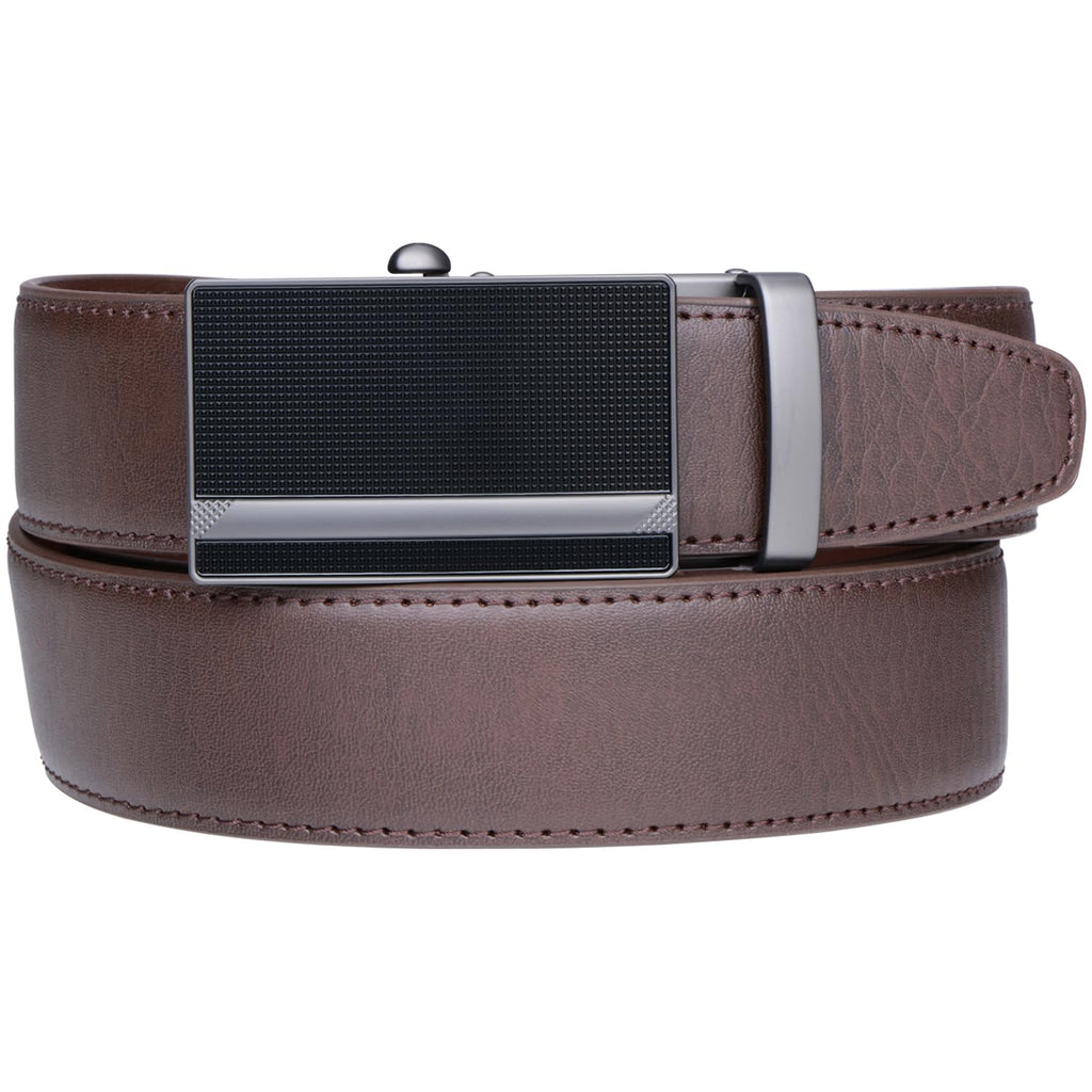 Labnoft Men's Auto Lock PU Leather Belt