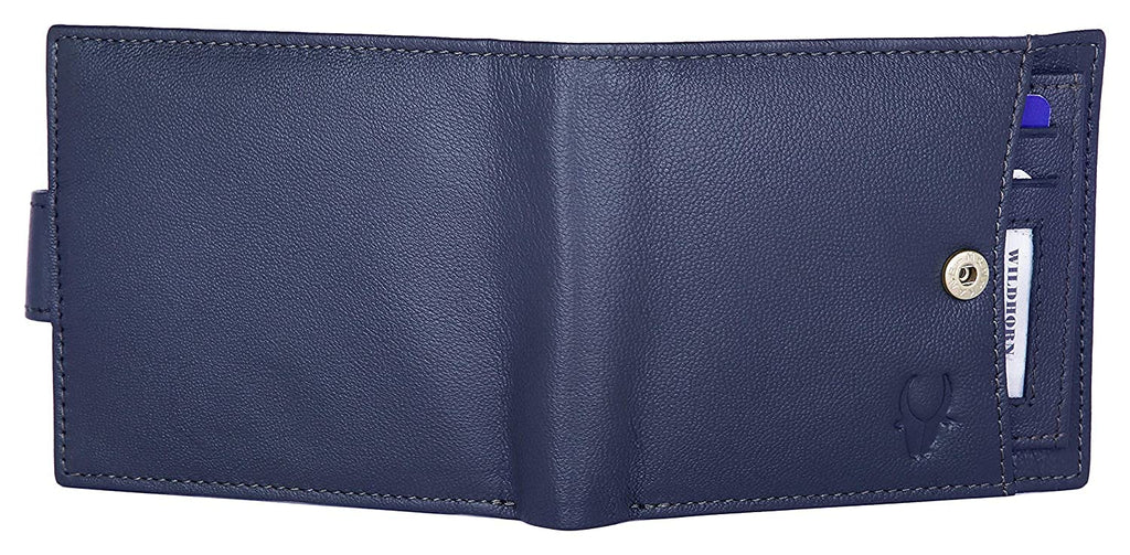 WildHorn Rfid Protected Leather Wallet For Men, Brown