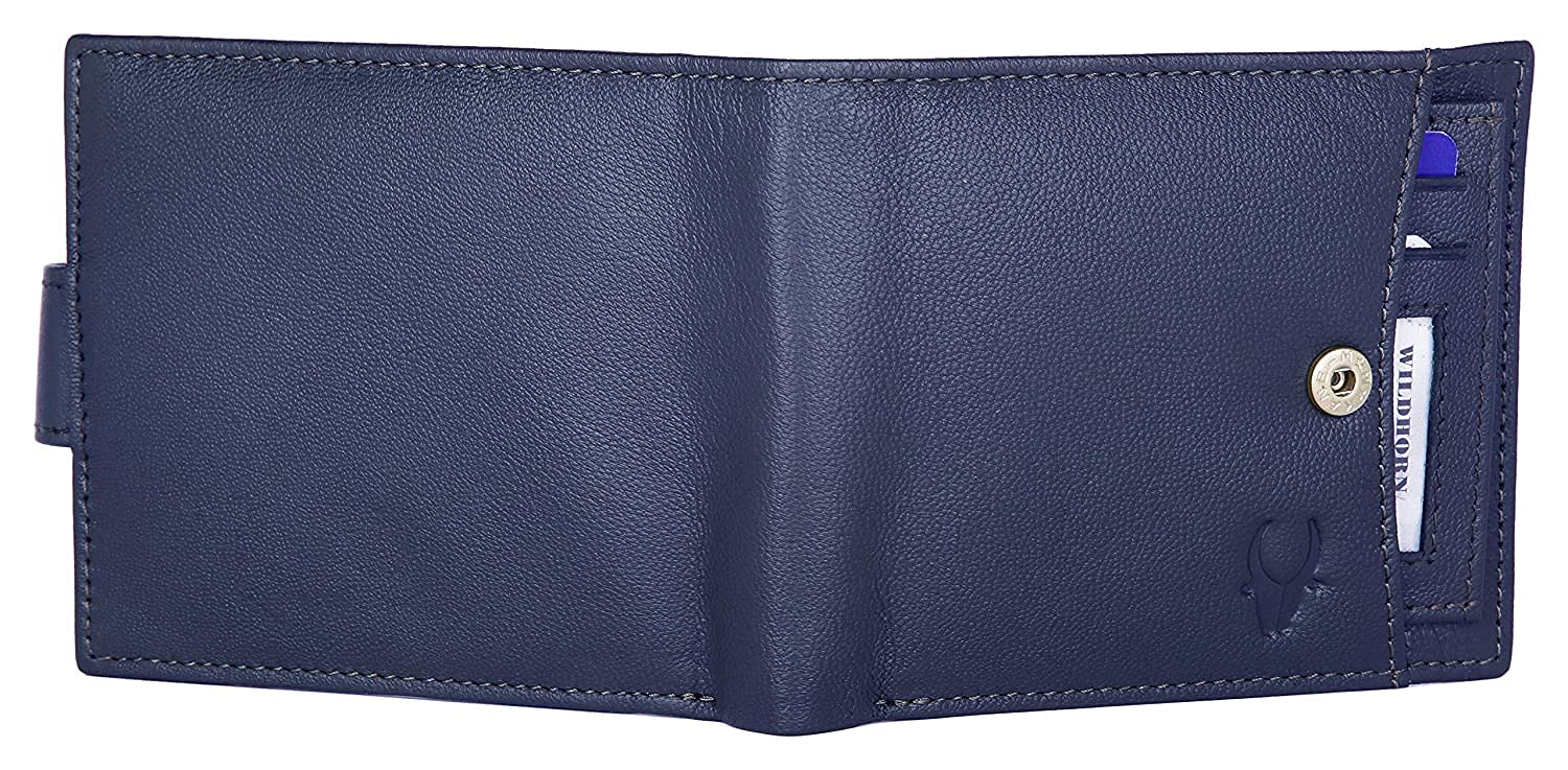 WildHorn Rfid Protected Leather Wallet For Men, Brown