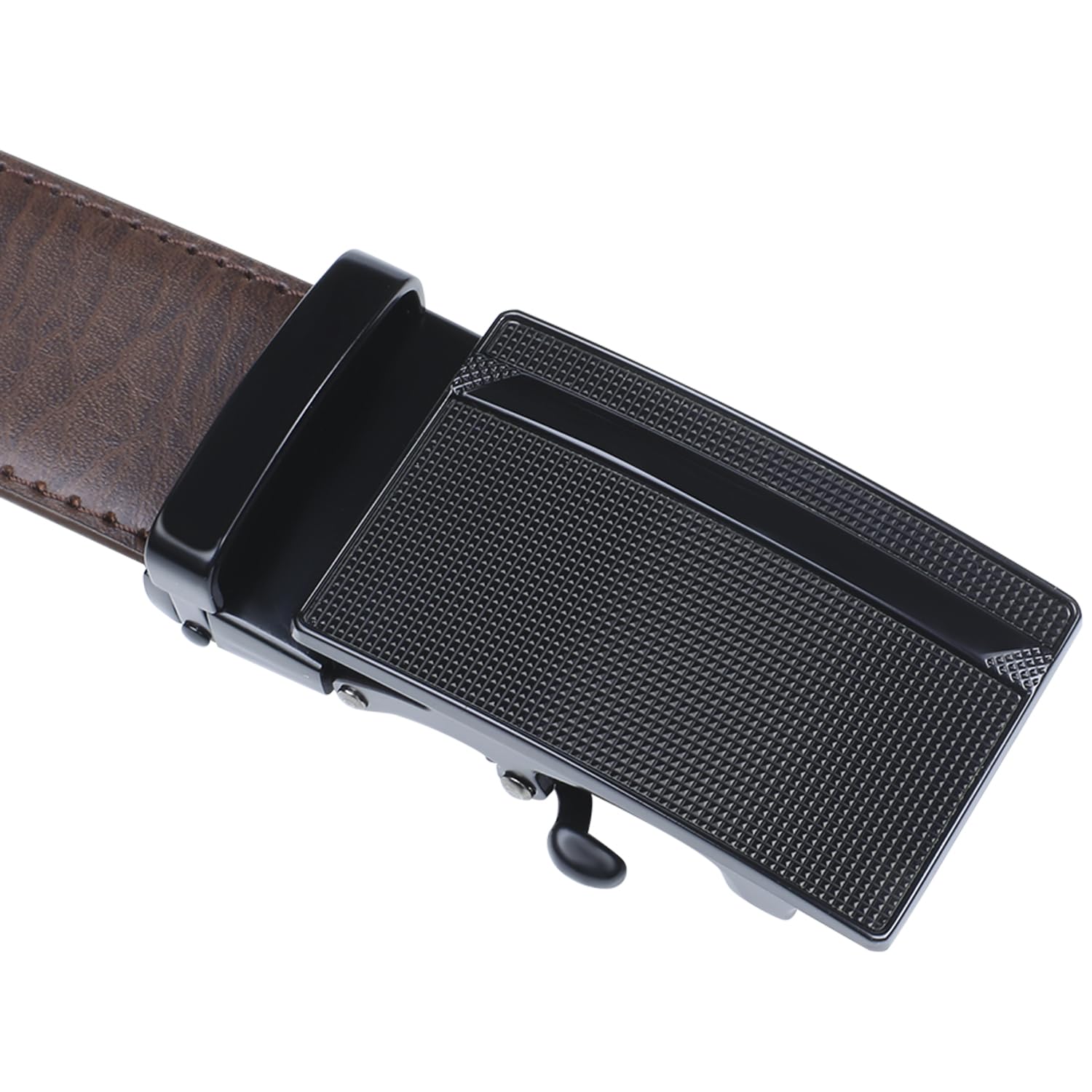 Labnoft Men's Auto Lock PU Leather Belt