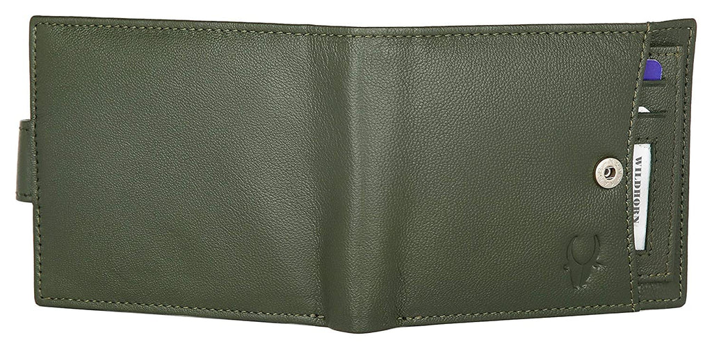 WildHorn Rfid Protected Leather Wallet For Men, Brown