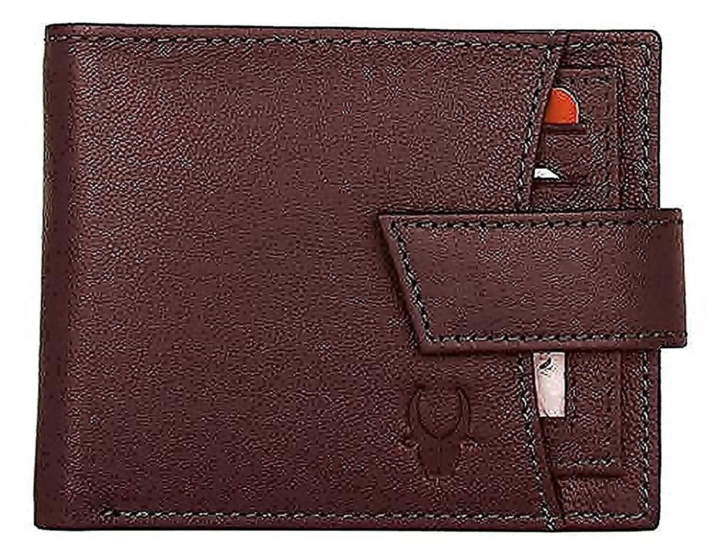 WildHorn Rfid Protected Leather Wallet For Men, Brown