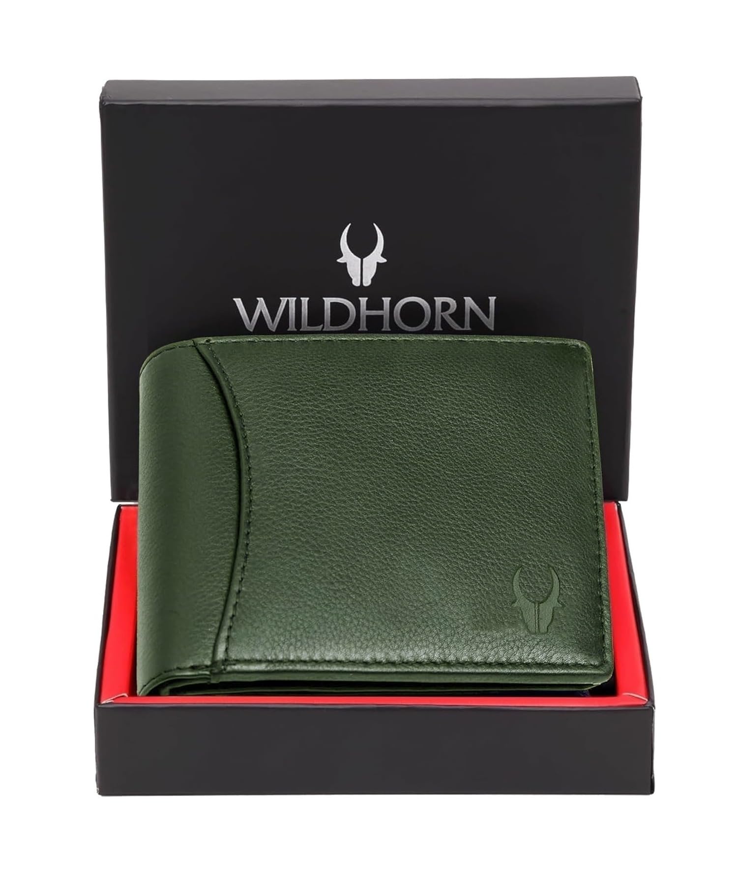 WildHorn Wildhorn India Oliver Green Leather Men's Wallet (WH7311GREEN)