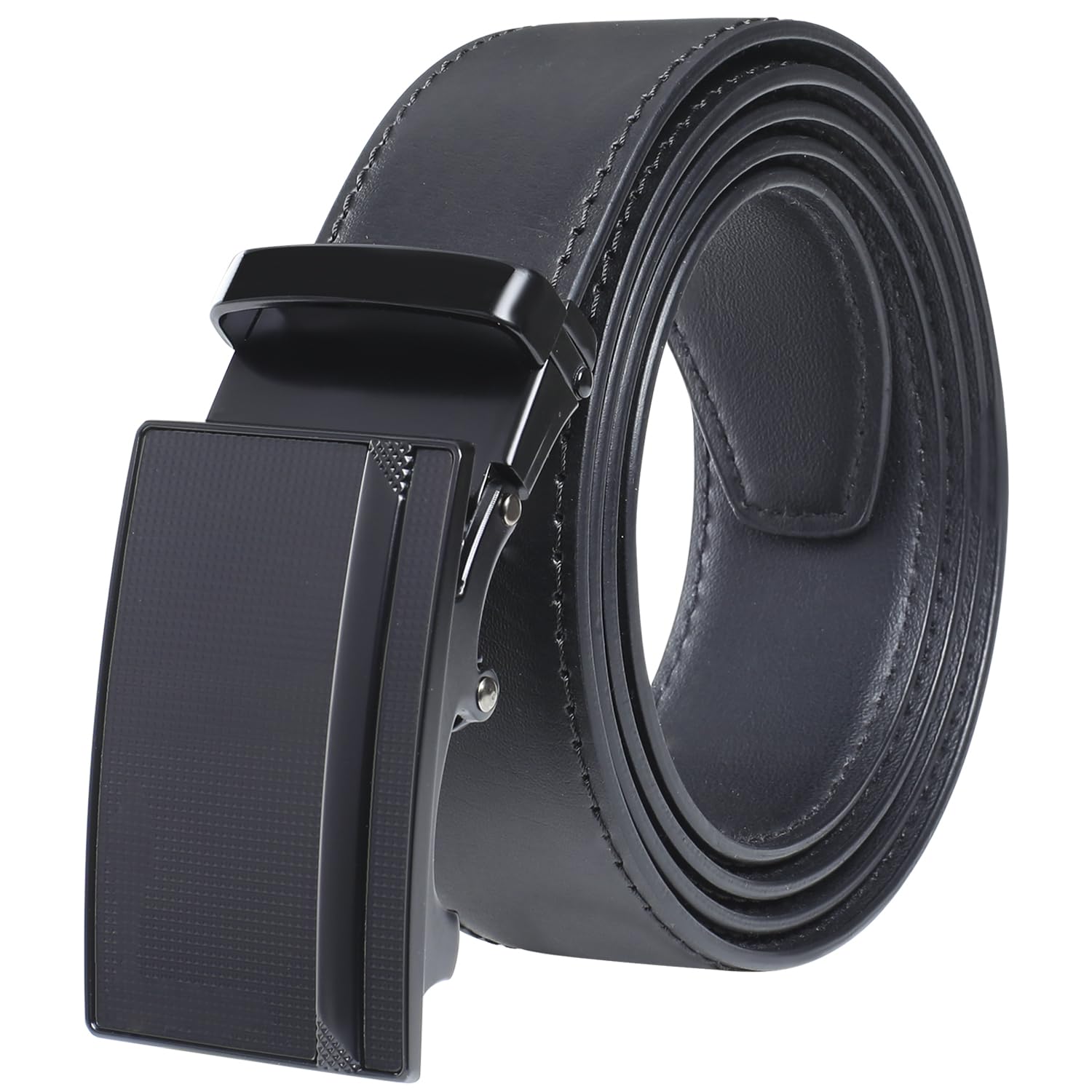 Labnoft Men's Auto Lock PU Leather Belt
