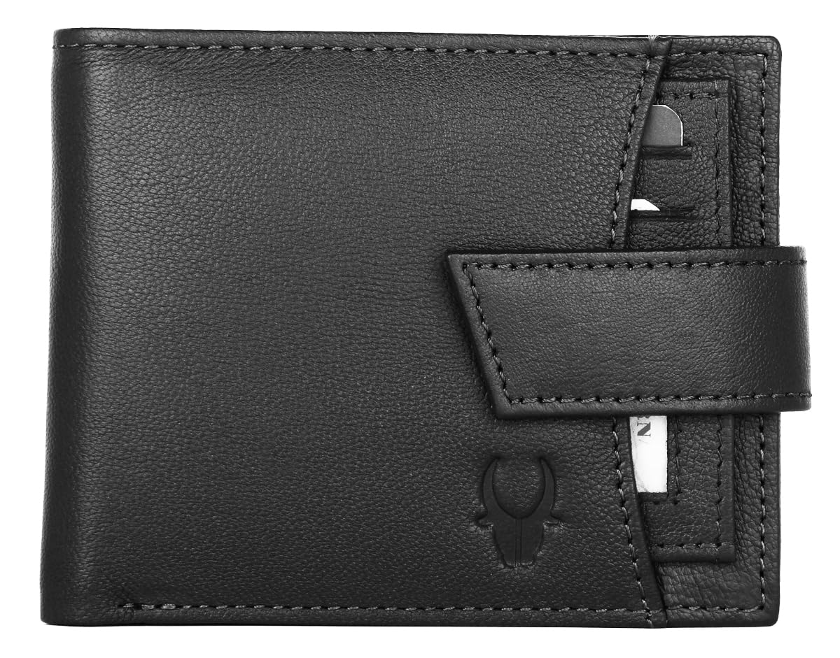 WildHorn Rfid Protected Leather Wallet For Men, Brown