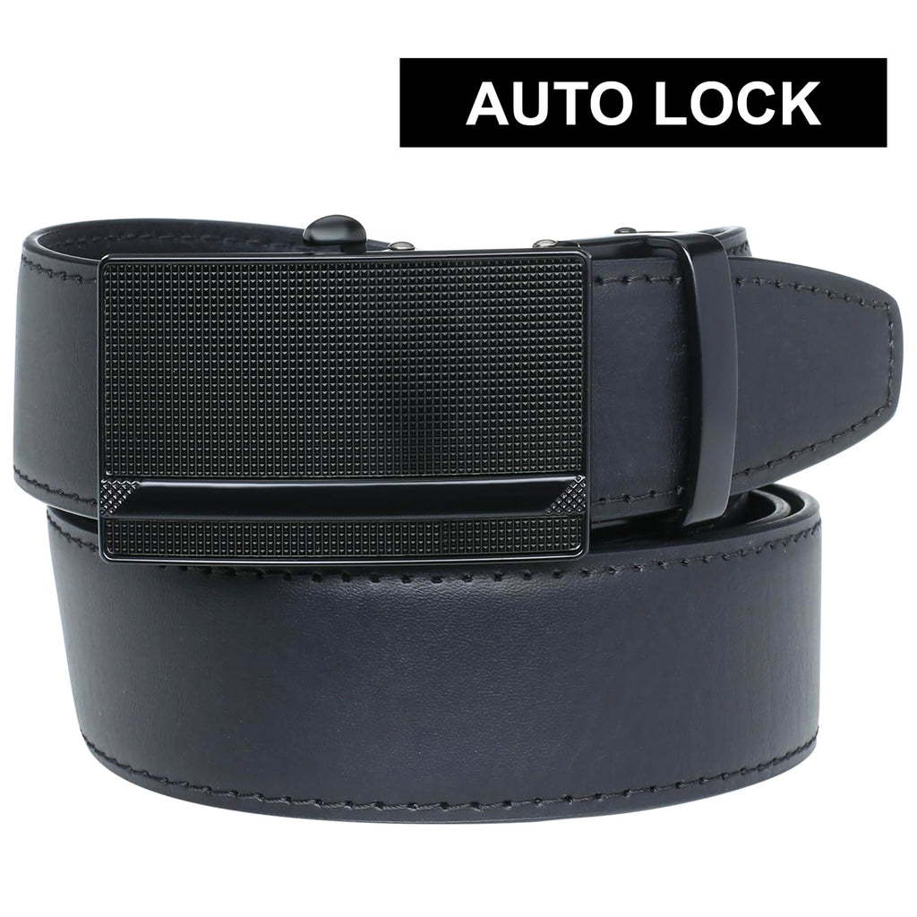 Labnoft Men's Auto Lock PU Leather Belt