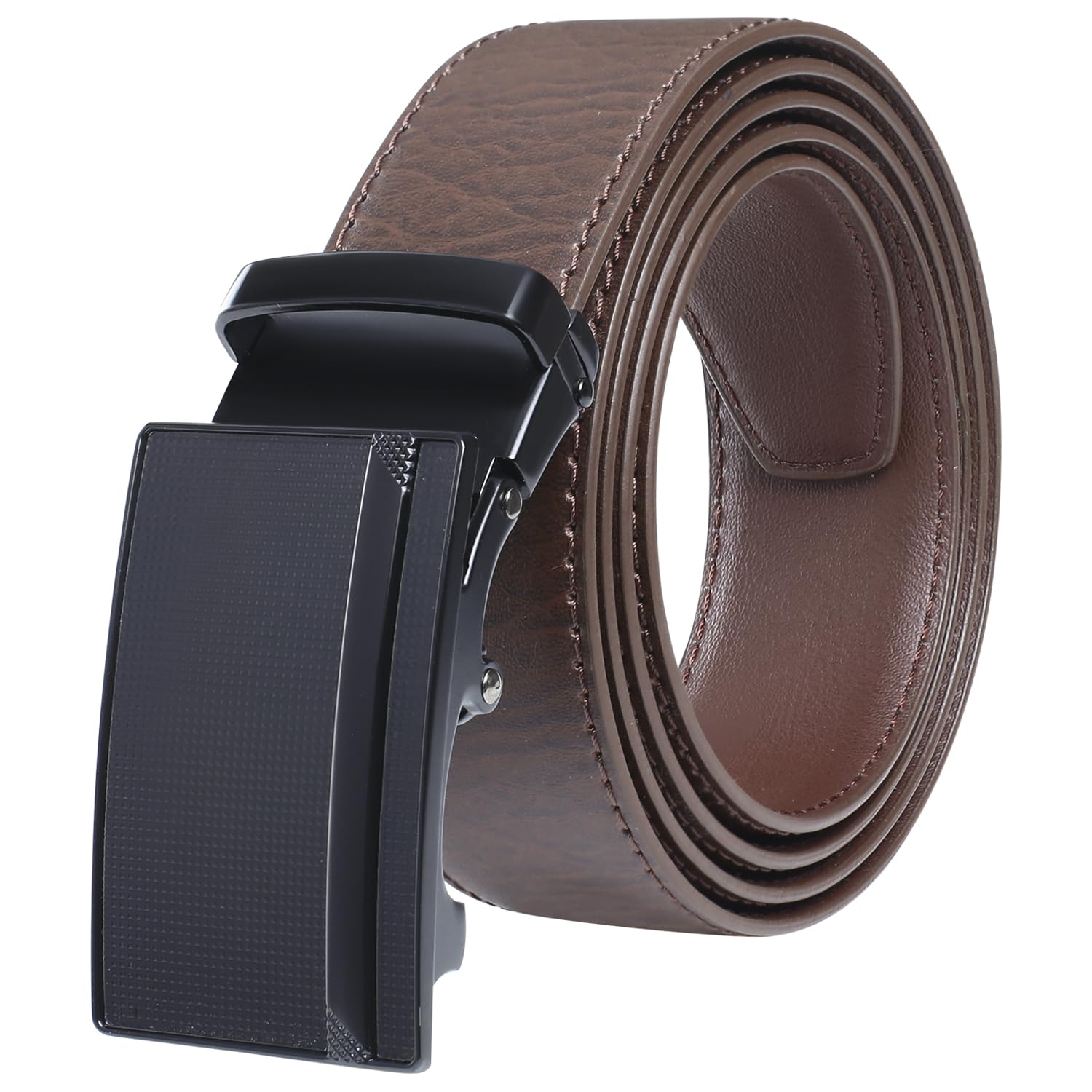 Labnoft Men's Auto Lock PU Leather Belt