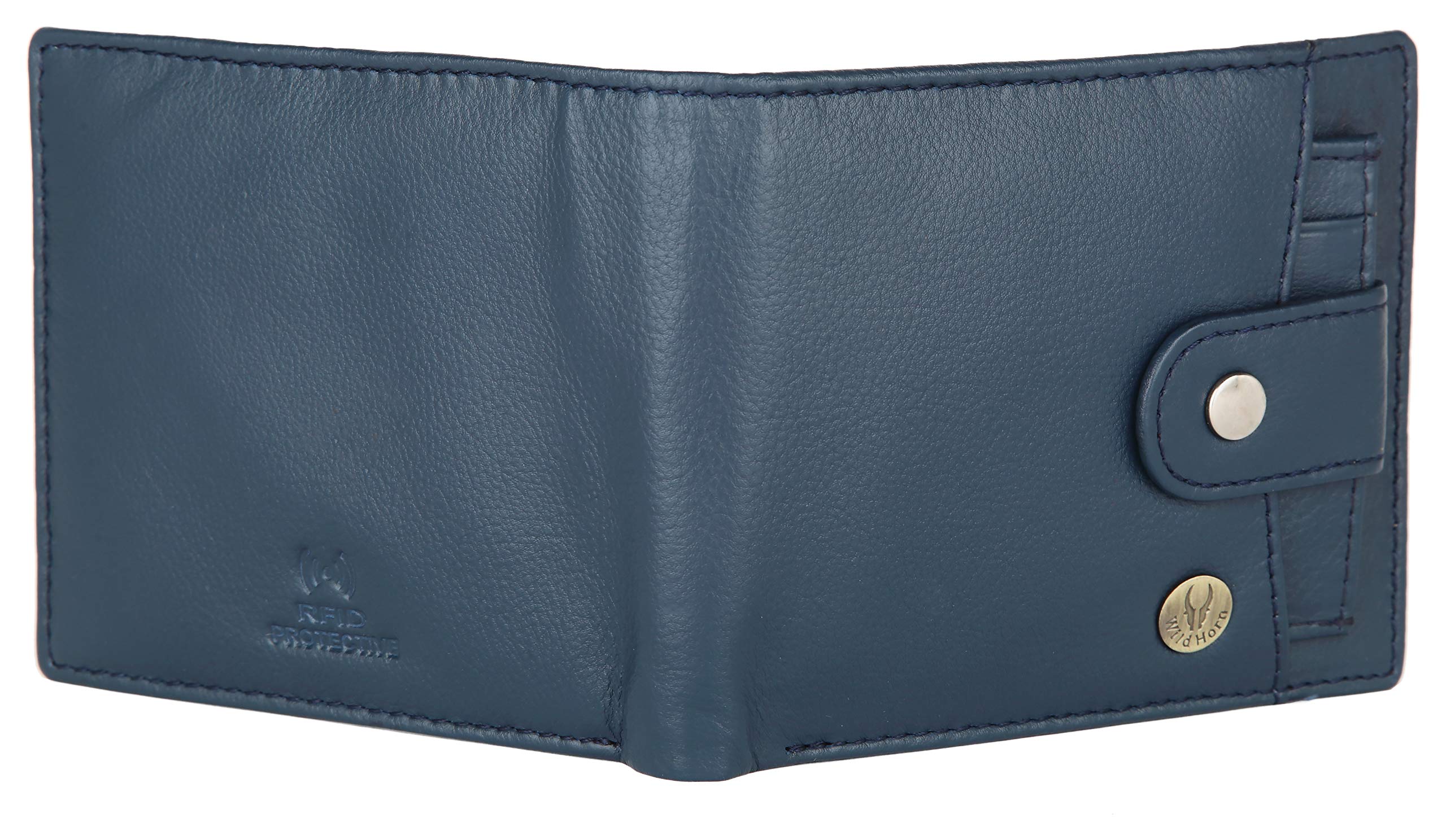 WildHorn Rfid Protected Leather Wallet For Men, Brown