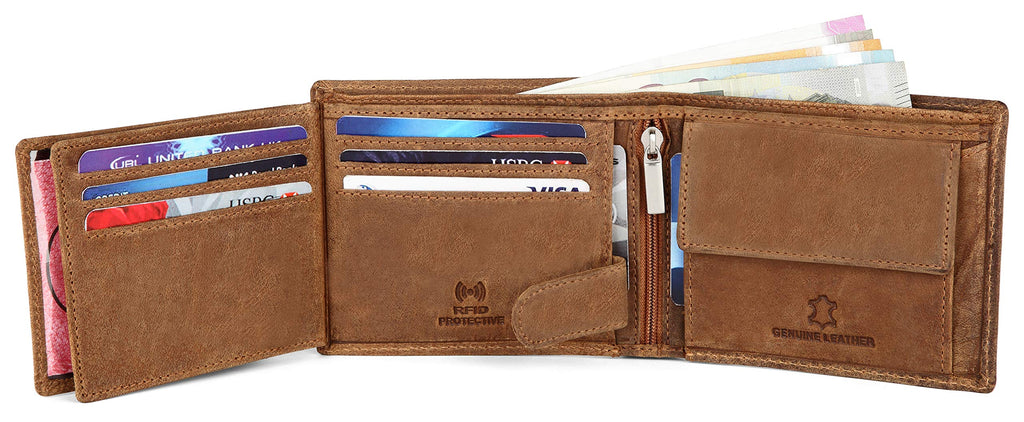 WildHorn Wildhorn India Oliver Green Leather Men's Wallet (WH7311GREEN)