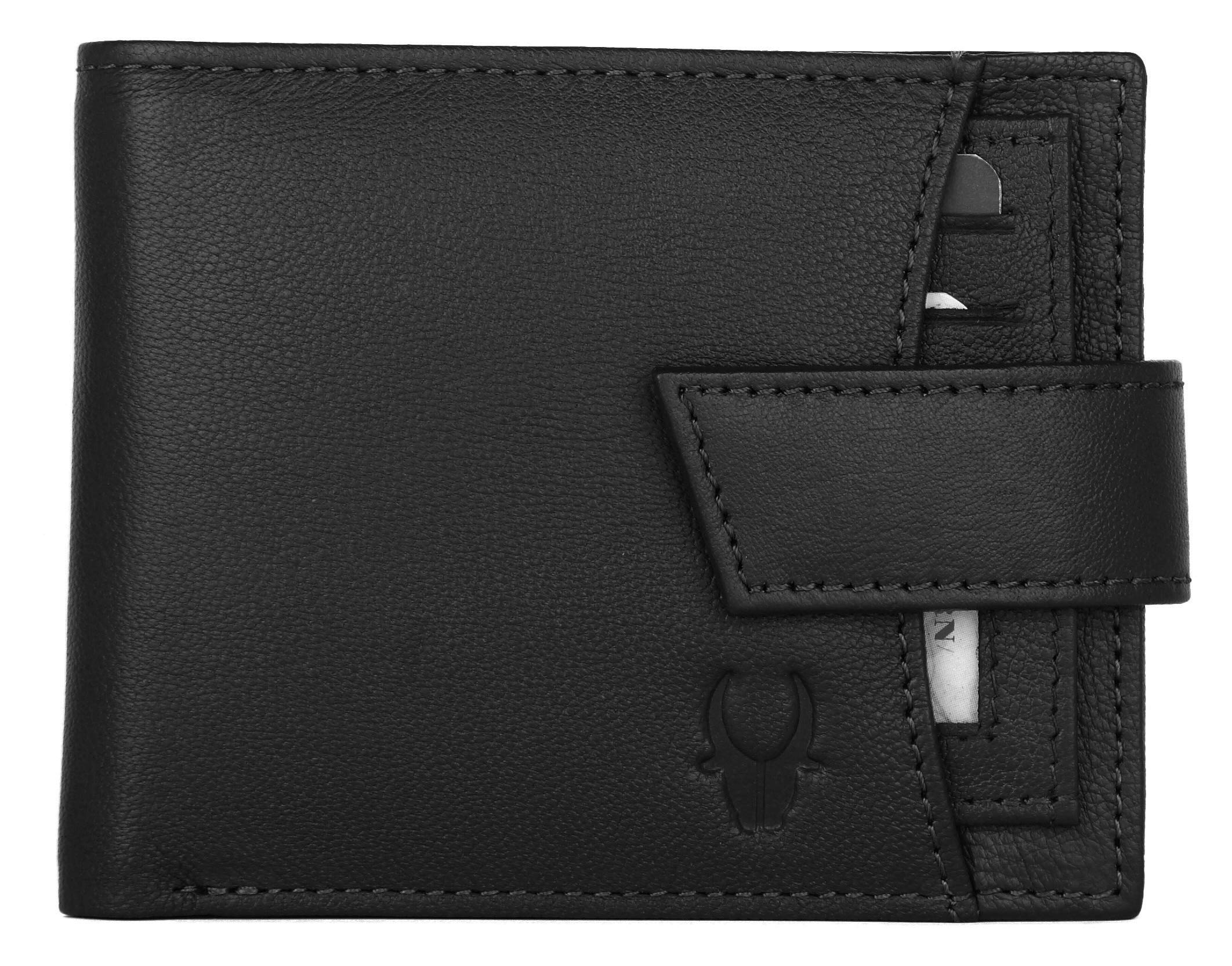 WildHorn Rfid Protected Leather Wallet For Men, Brown