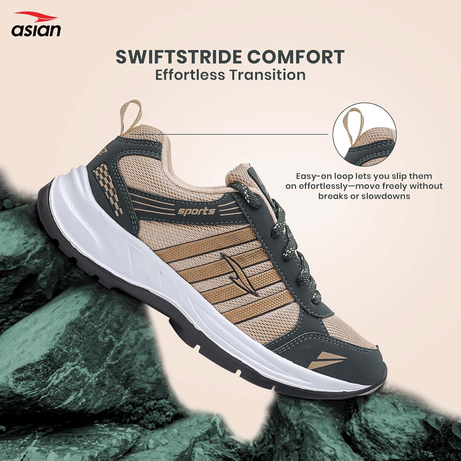 ASIAN Men's Wonder-13 Sports Running Shoes…