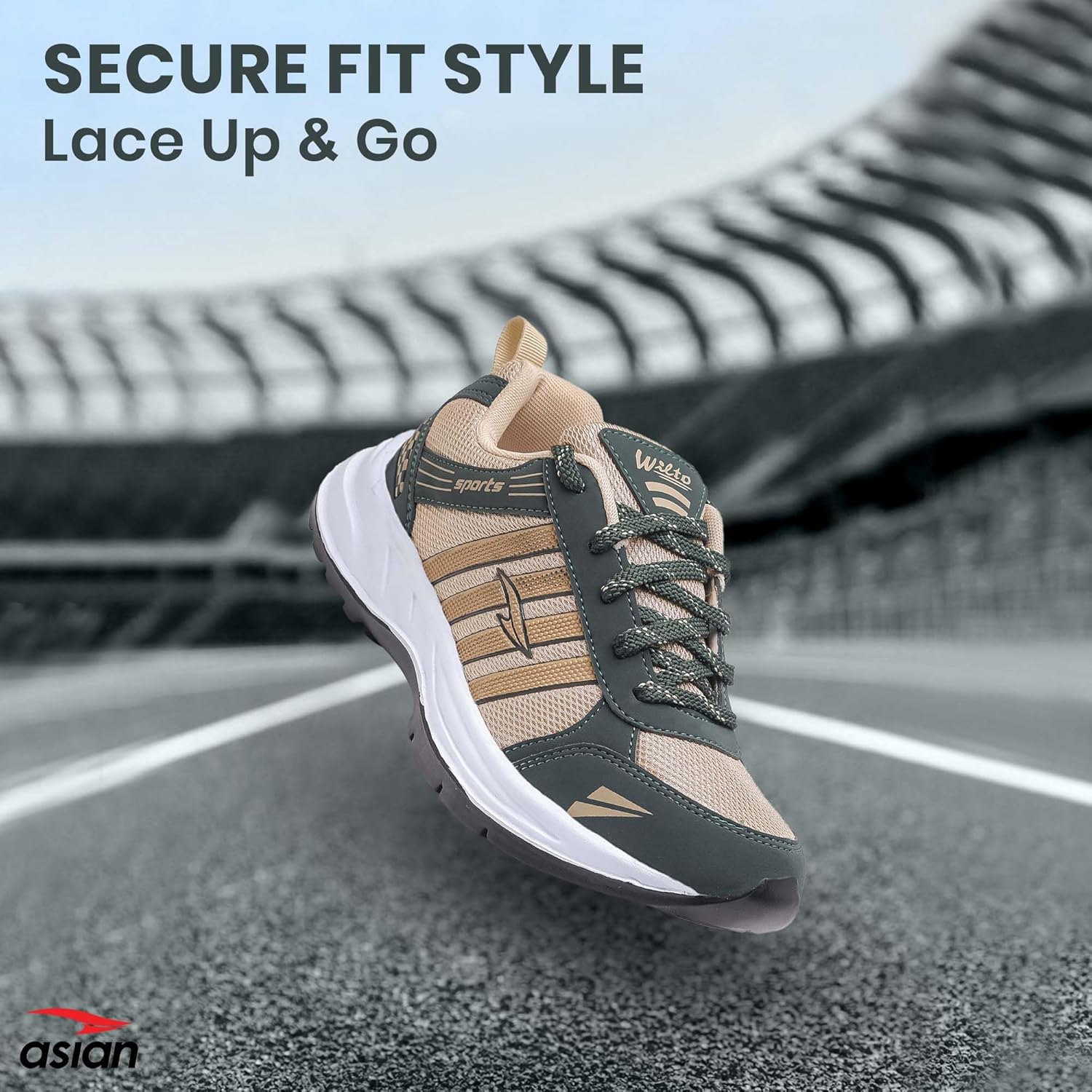 ASIAN Men's Wonder-13 Sports Running Shoes…