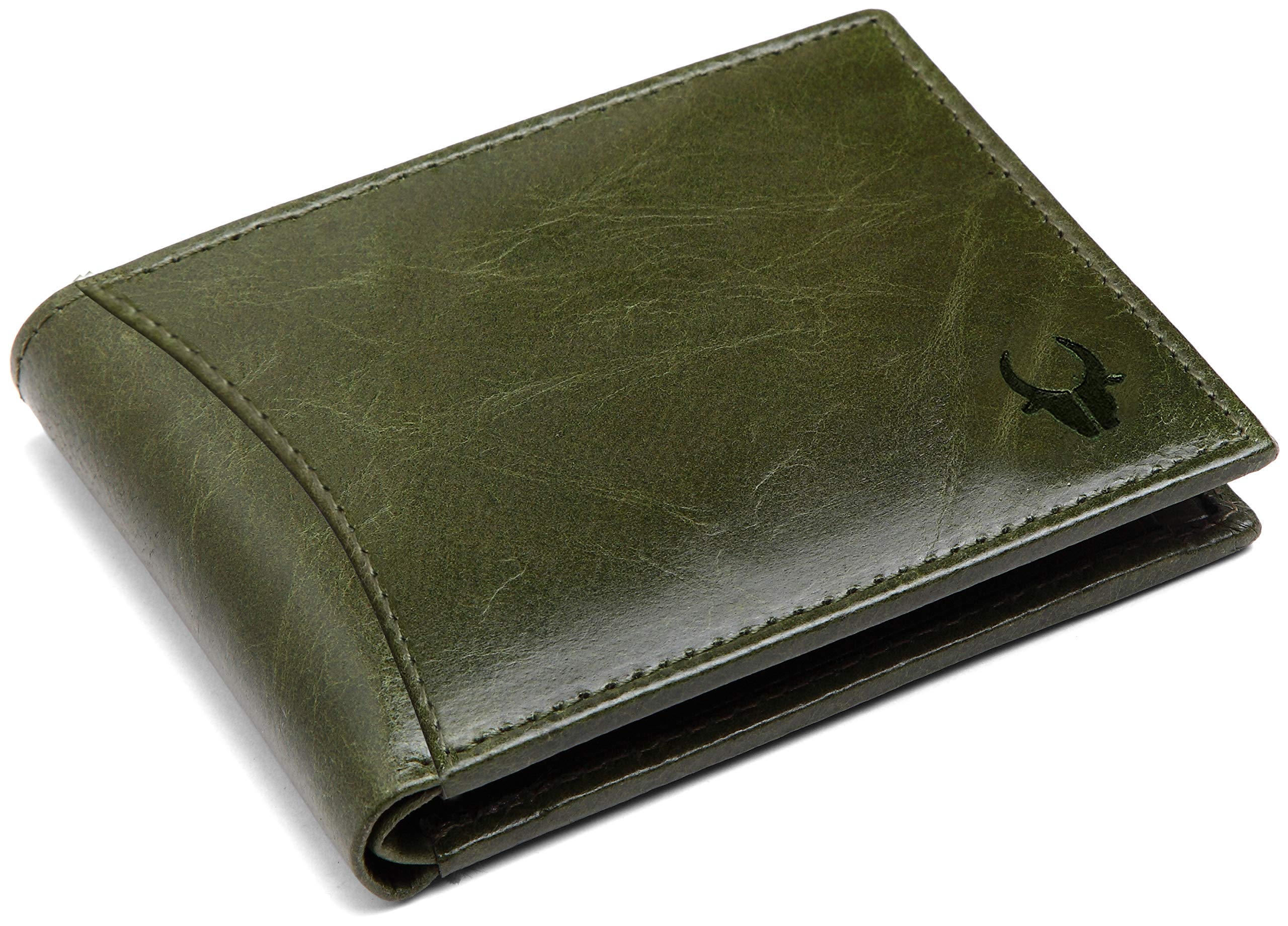 WildHorn Wildhorn India Oliver Green Leather Men's Wallet (WH7311GREEN)