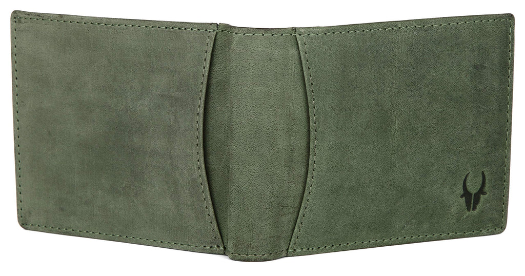 WildHorn Wildhorn India Oliver Green Leather Men's Wallet (WH7311GREEN)