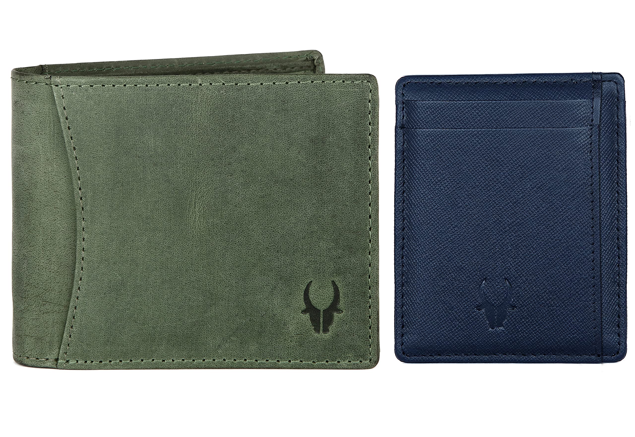 WildHorn Wildhorn India Oliver Green Leather Men's Wallet (WH7311GREEN)