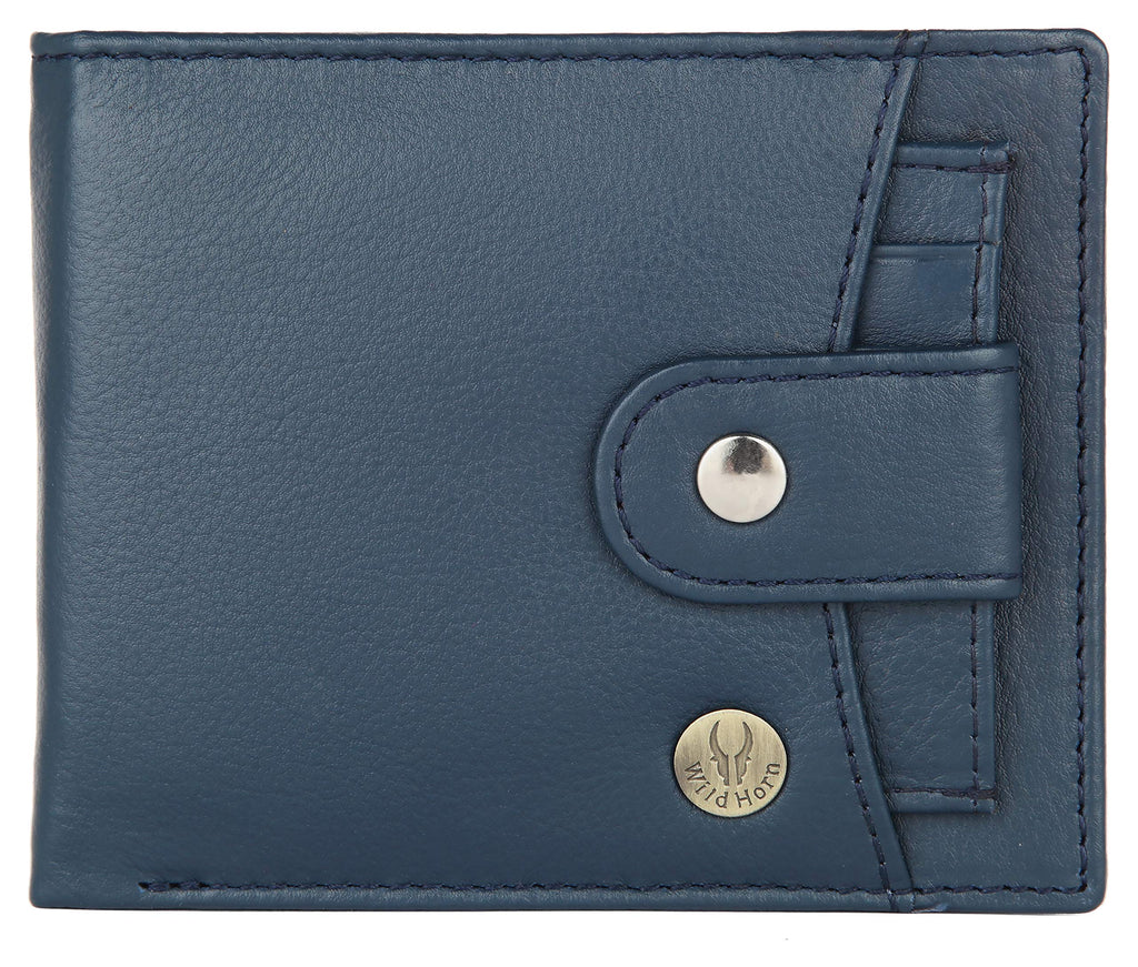 WildHorn Rfid Protected Leather Wallet For Men, Brown