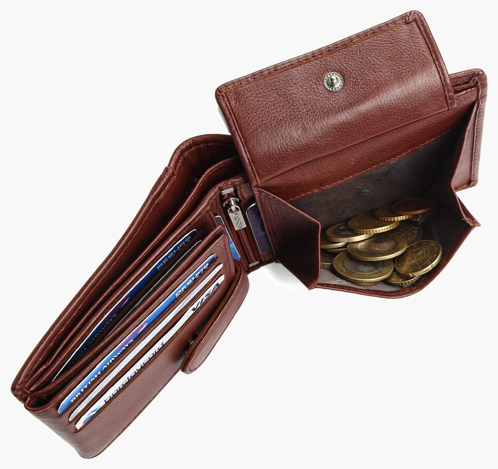 WildHorn Wildhorn India Oliver Green Leather Men's Wallet (WH7311GREEN)