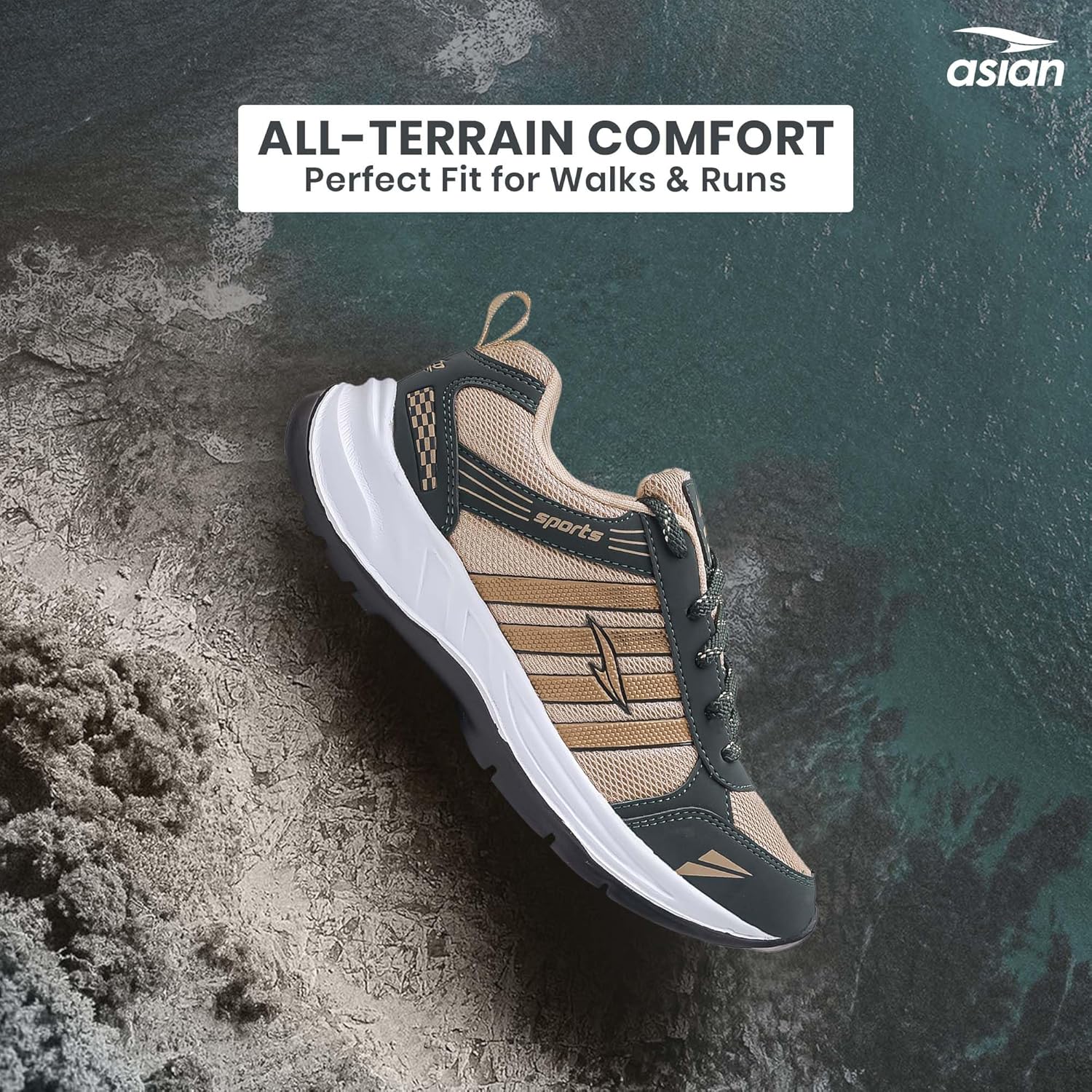 ASIAN Men's Wonder-13 Sports Running Shoes…