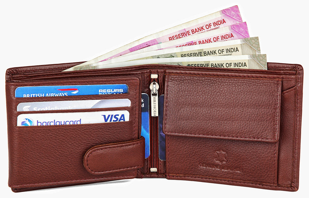 WildHorn Wildhorn India Oliver Green Leather Men's Wallet (WH7311GREEN)