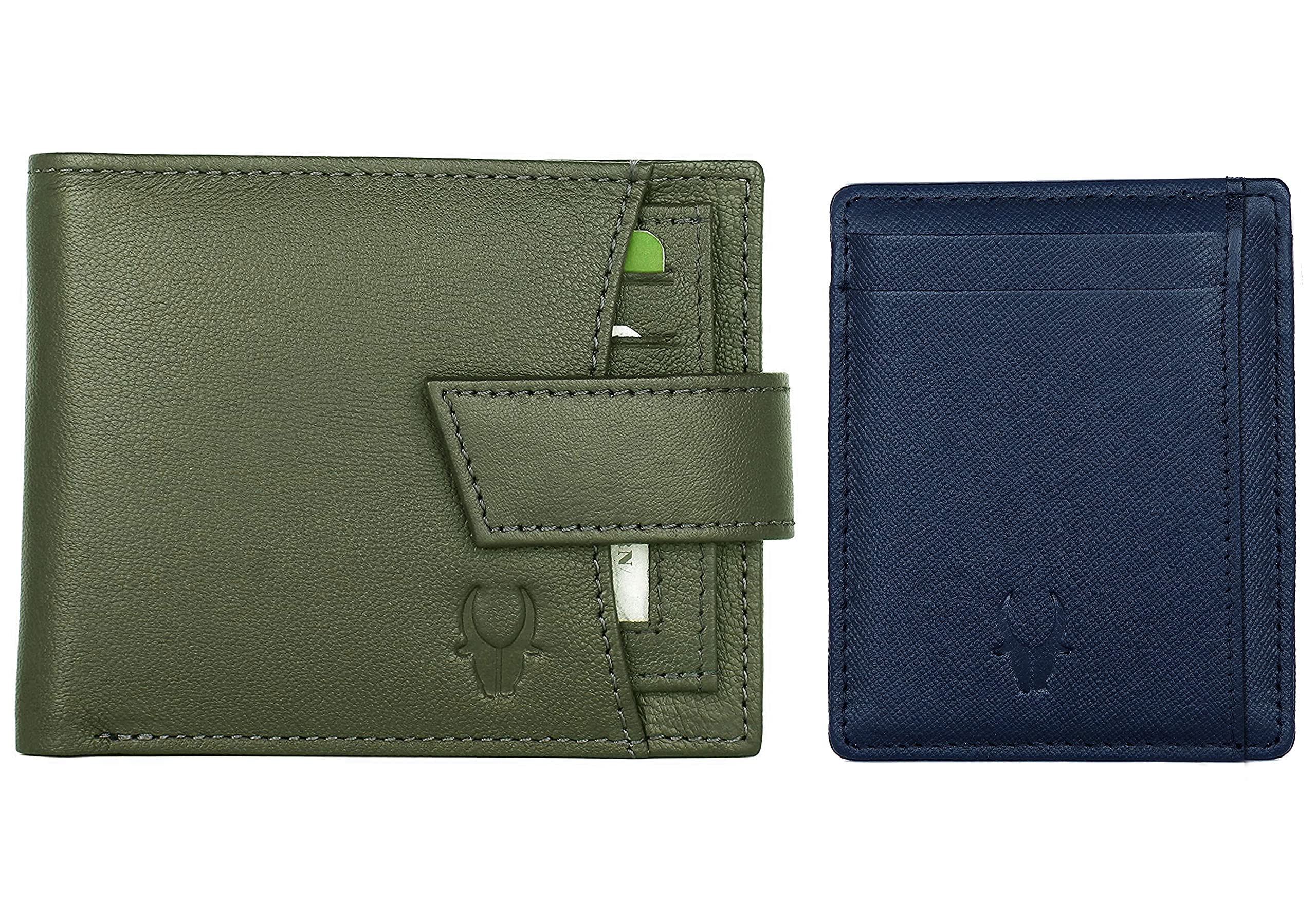 WildHorn Rfid Protected Leather Wallet For Men, Brown