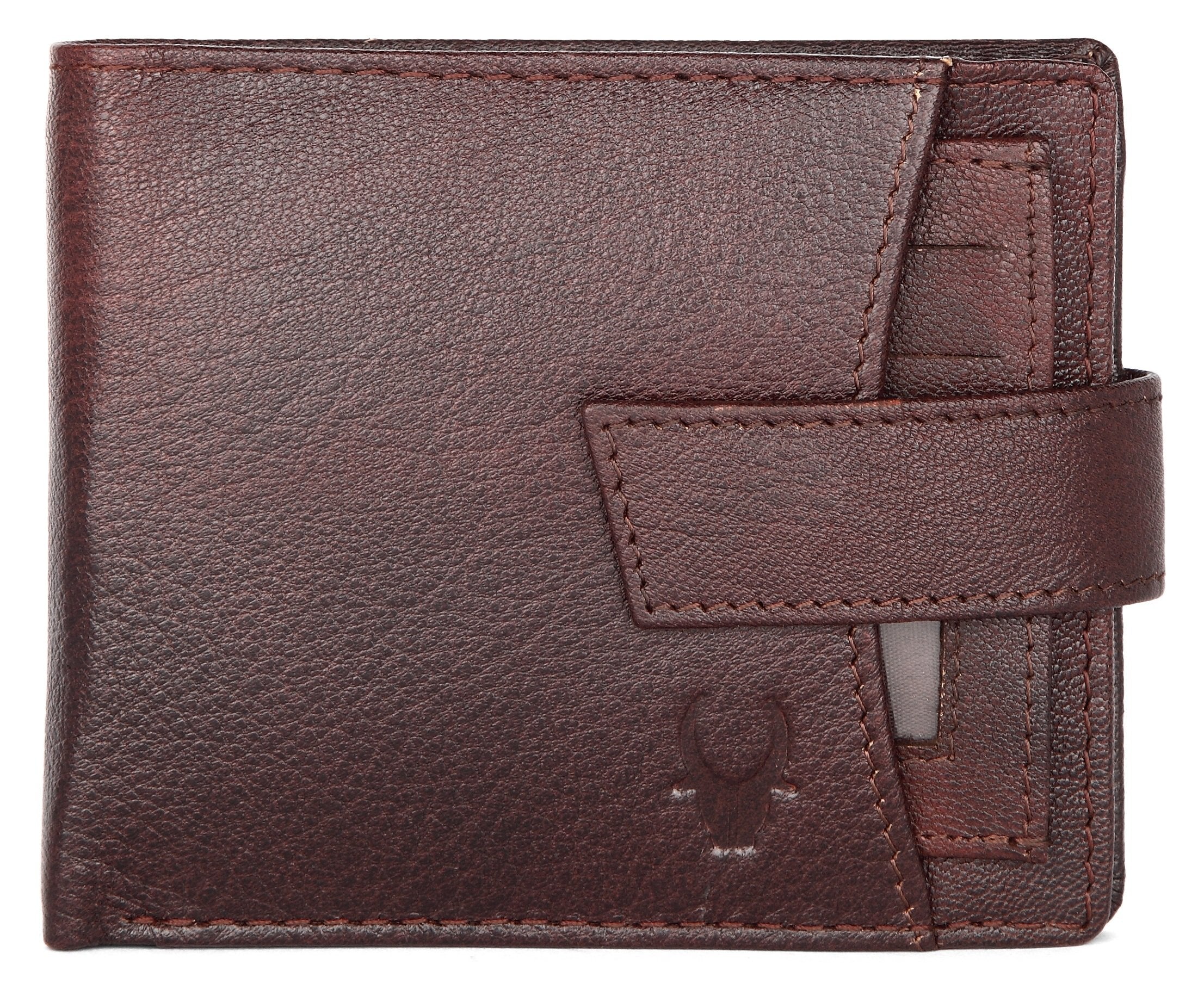 WildHorn Rfid Protected Leather Wallet For Men, Brown