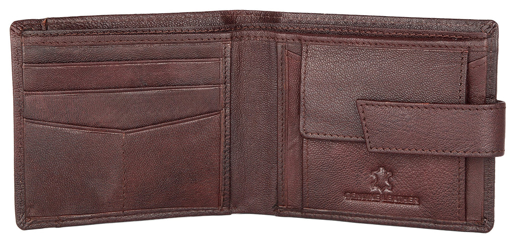 WildHorn Rfid Protected Leather Wallet For Men, Brown